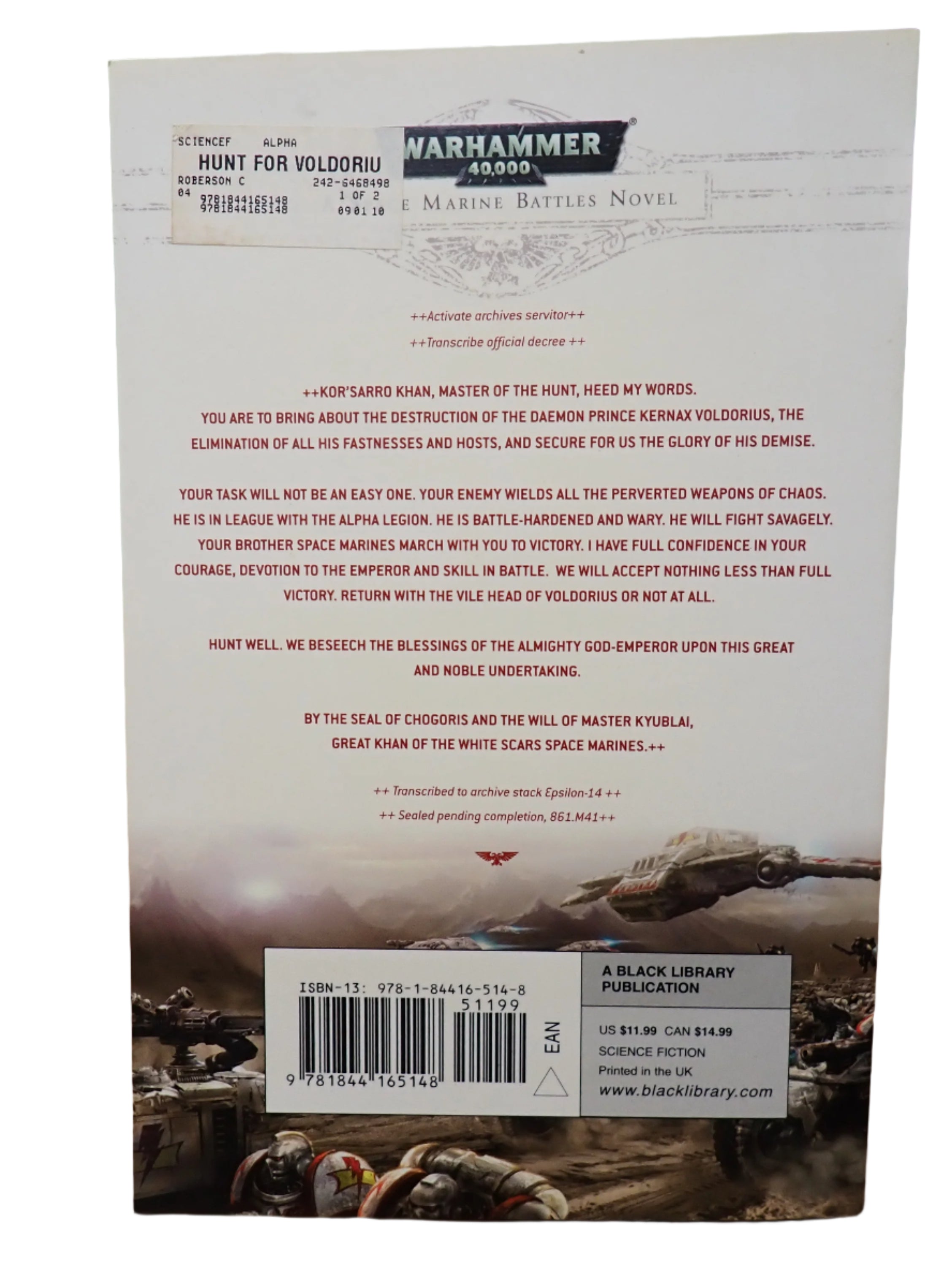 Warhammer - Hunt for Voldorius (TPB)