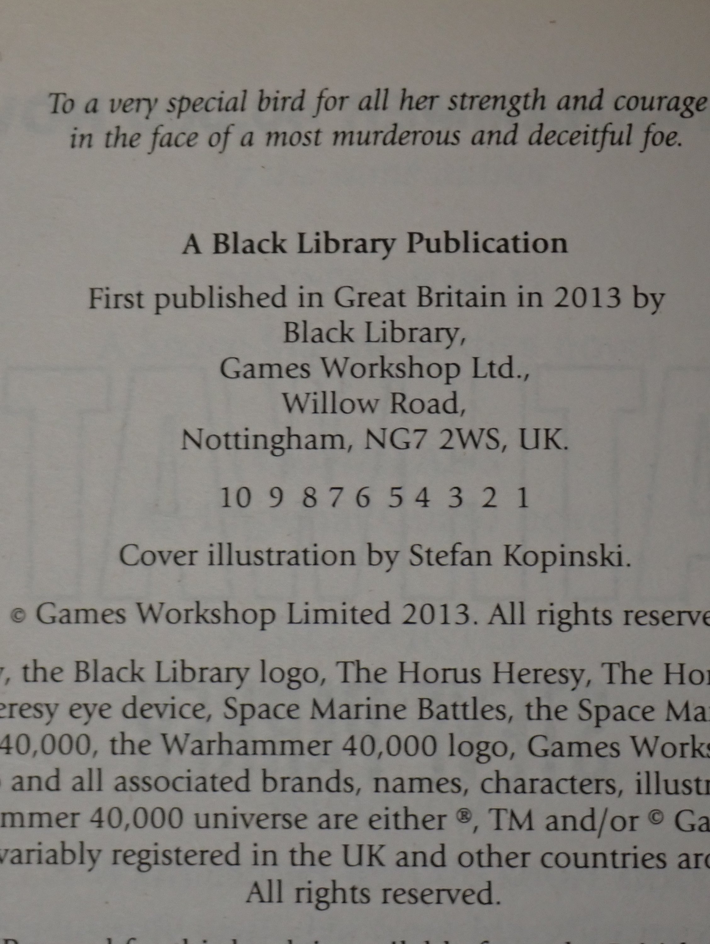 Warhammer - Deathwatch (TPB)