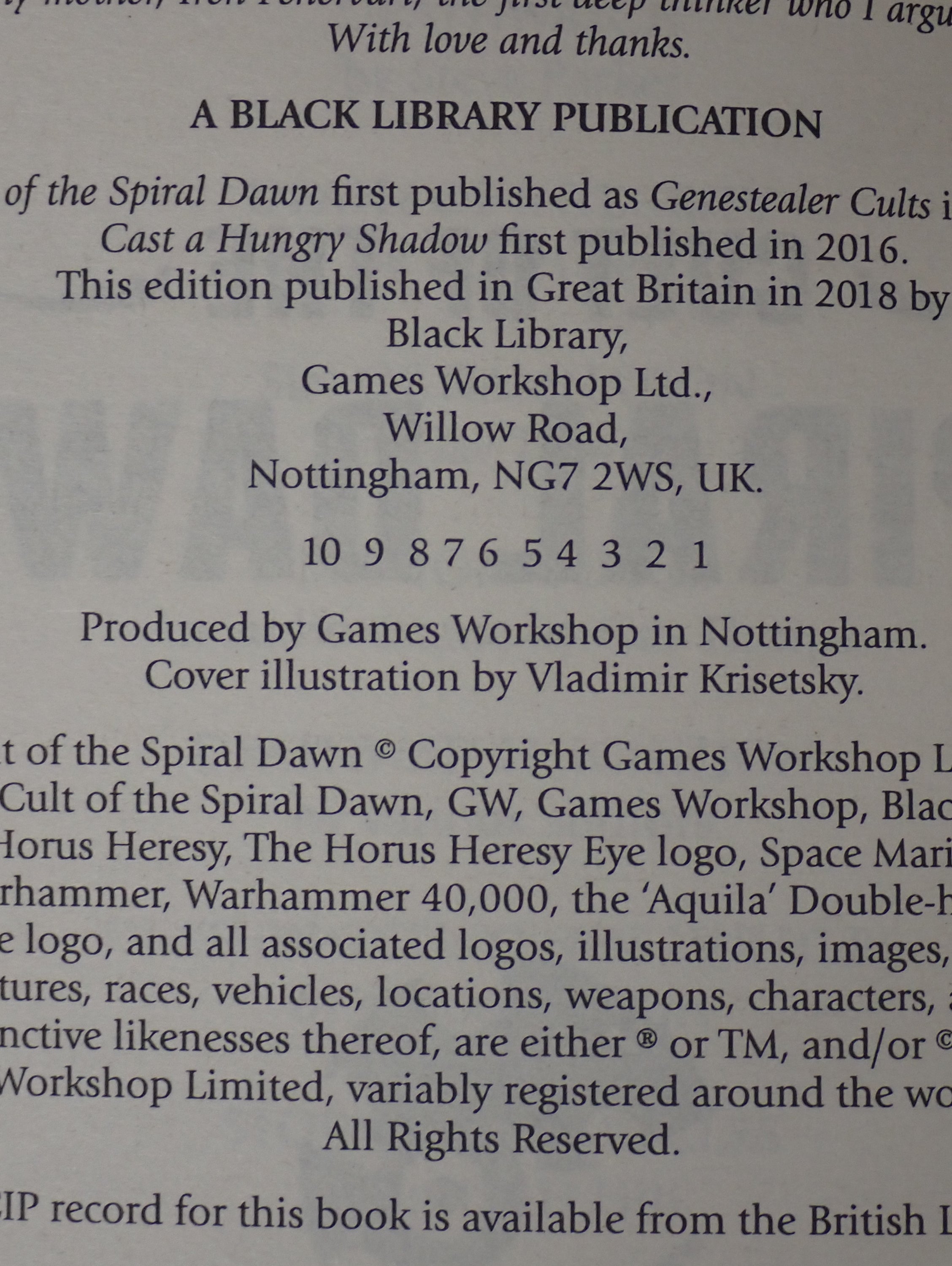 Warhammer - Cult of the Spiral Dawn (TPB)