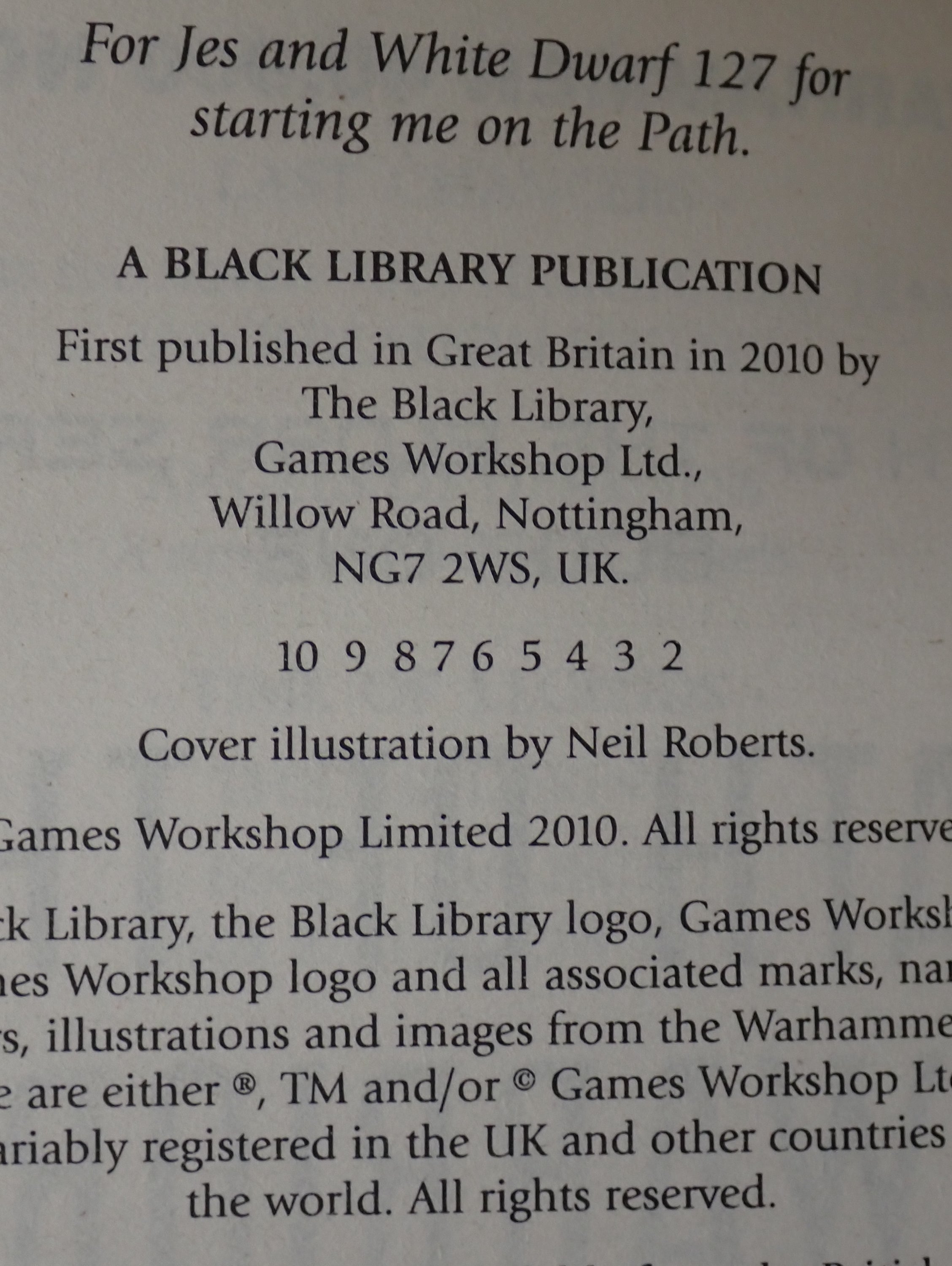 Warhammer - Path of the Warrior (MMPB)