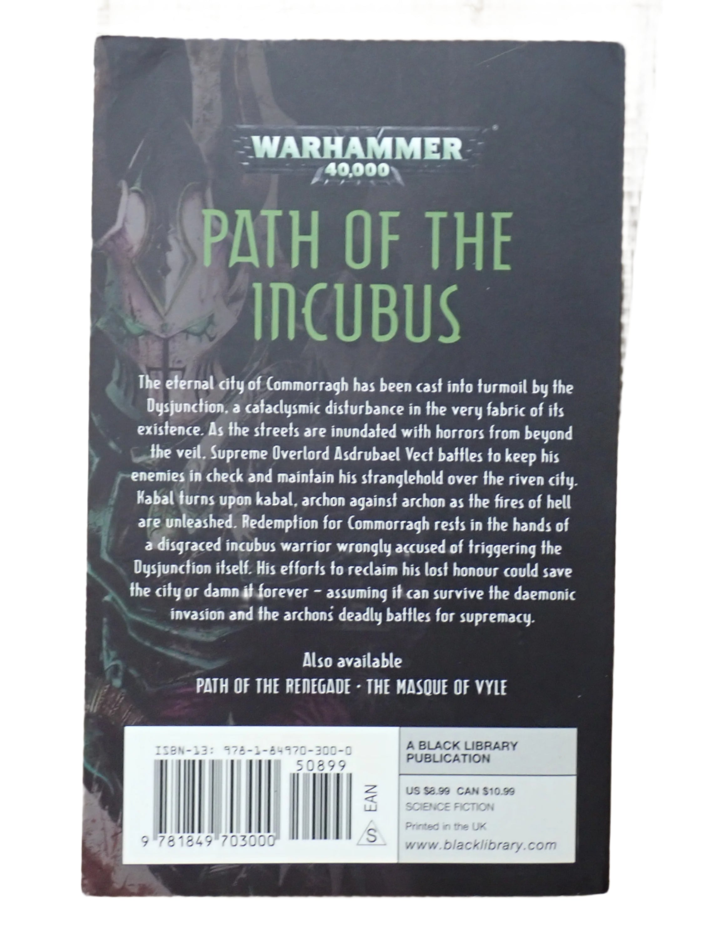 Warhammer - Path of the Incubus (MMPB)
