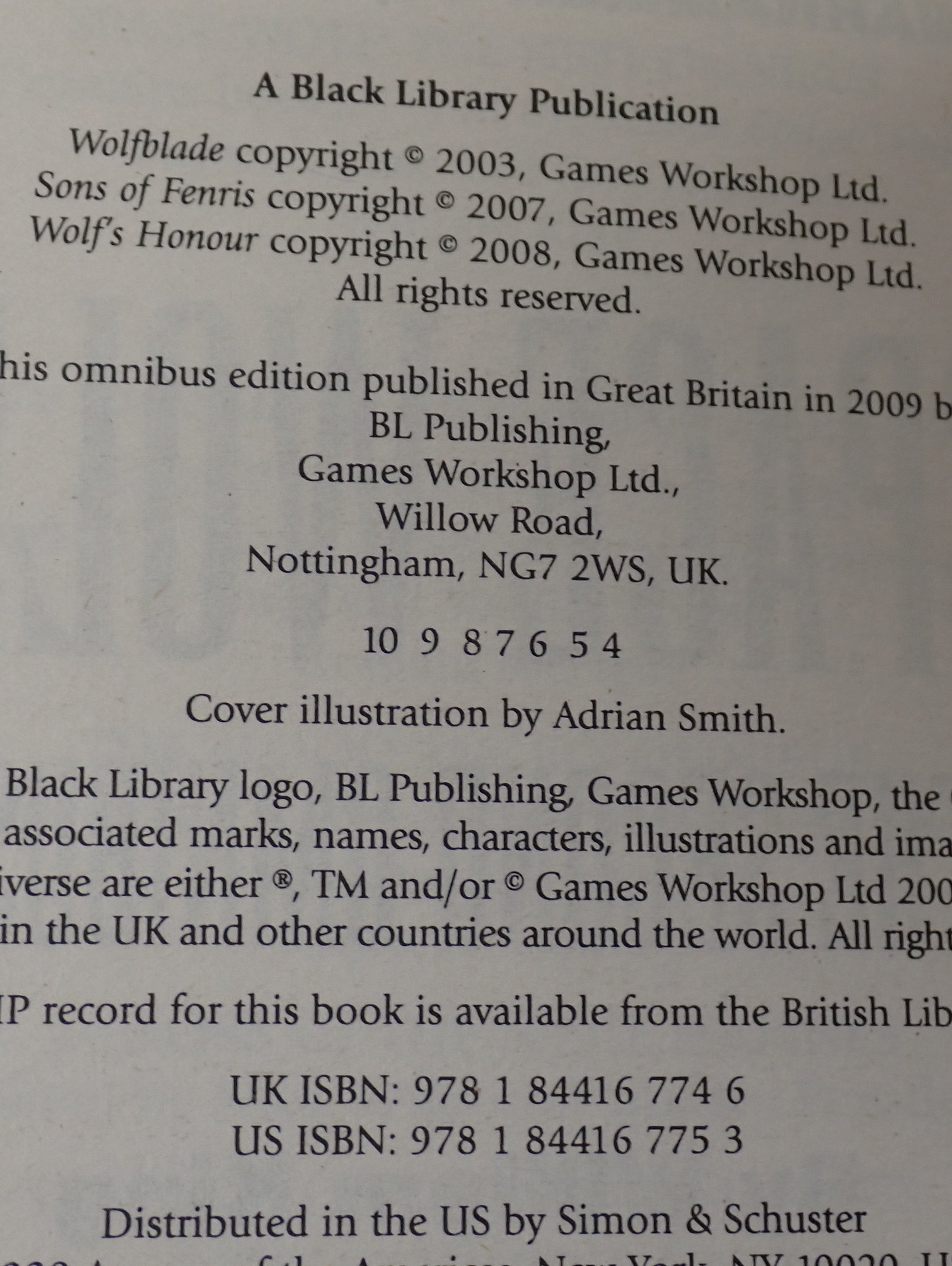 Warhammer - Space Wolf: The Second Omnibus (TPB)