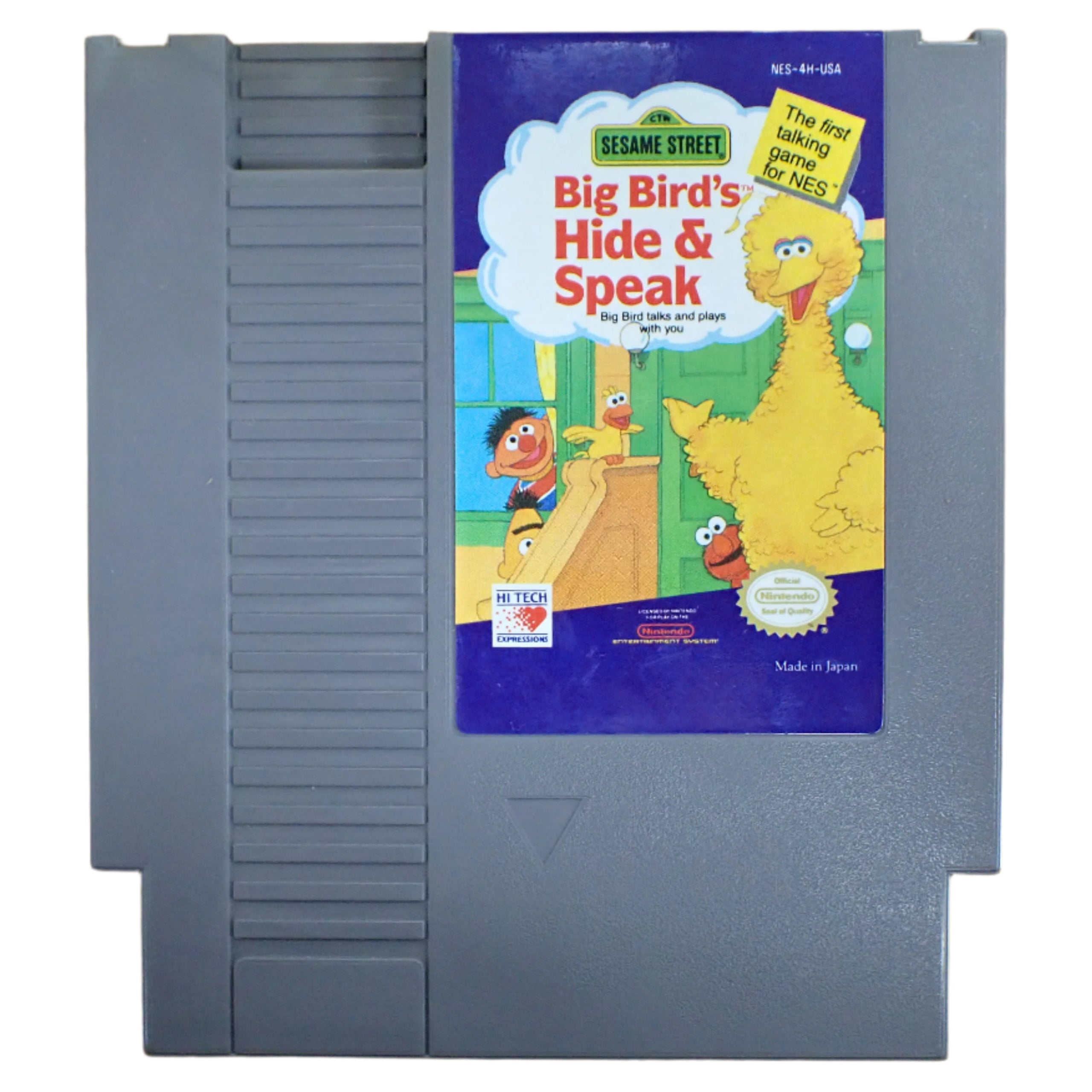Sesame Street Big Bird's Hide & Speak - NES