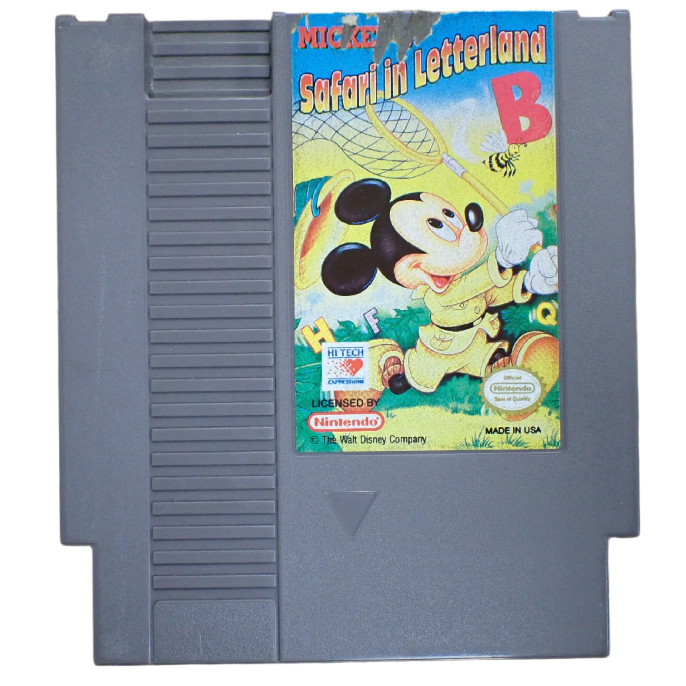 Mickey's Safari in Letterland - NES
