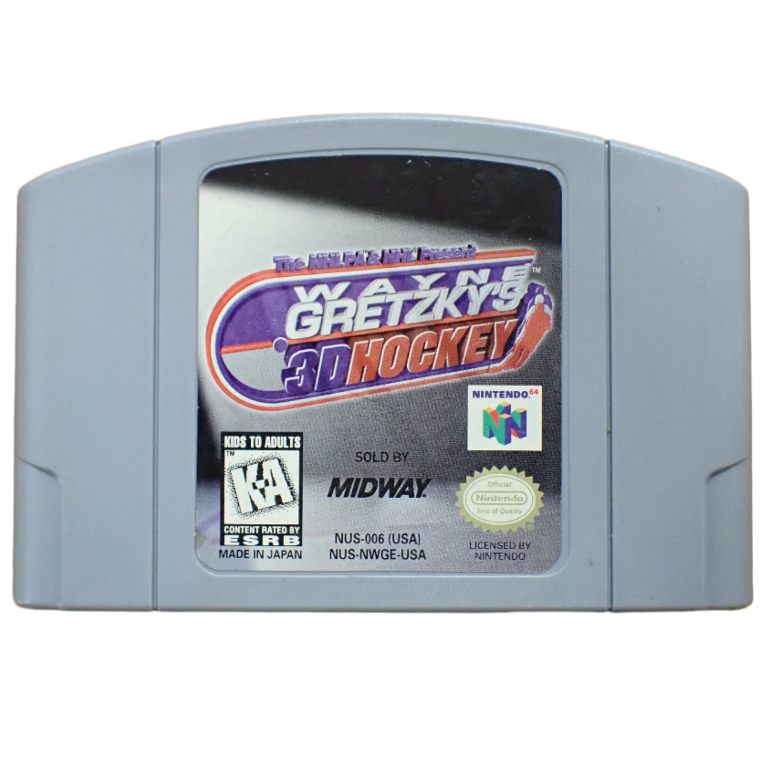 Wayne Gretzky's 3D Hockey - N64
