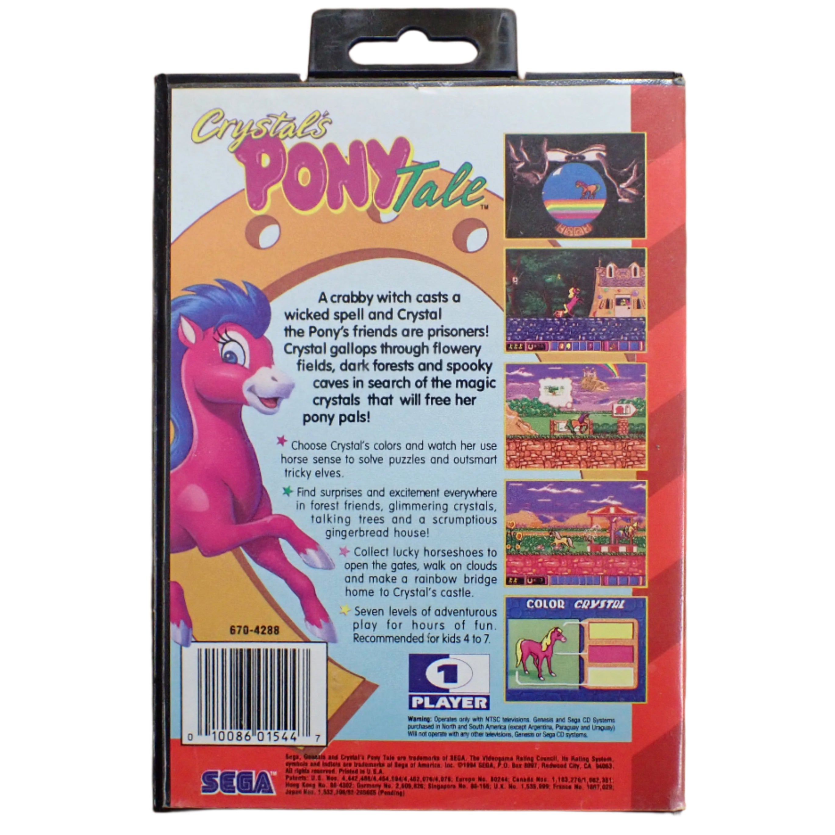 Crystal's Pony Tale - Sega Genesis