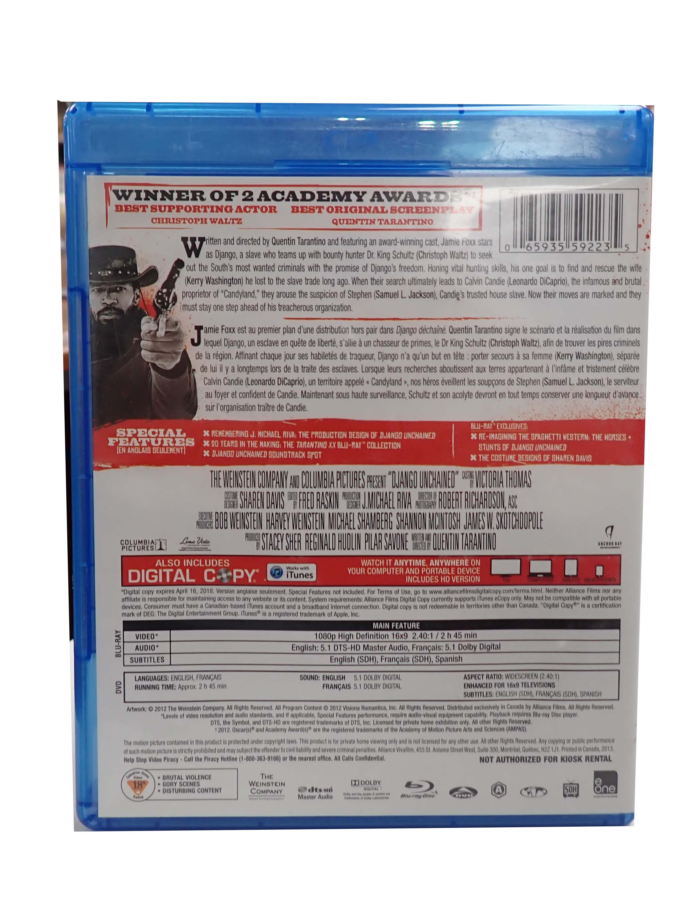 The Hateful Eight - [Blu-Ray]