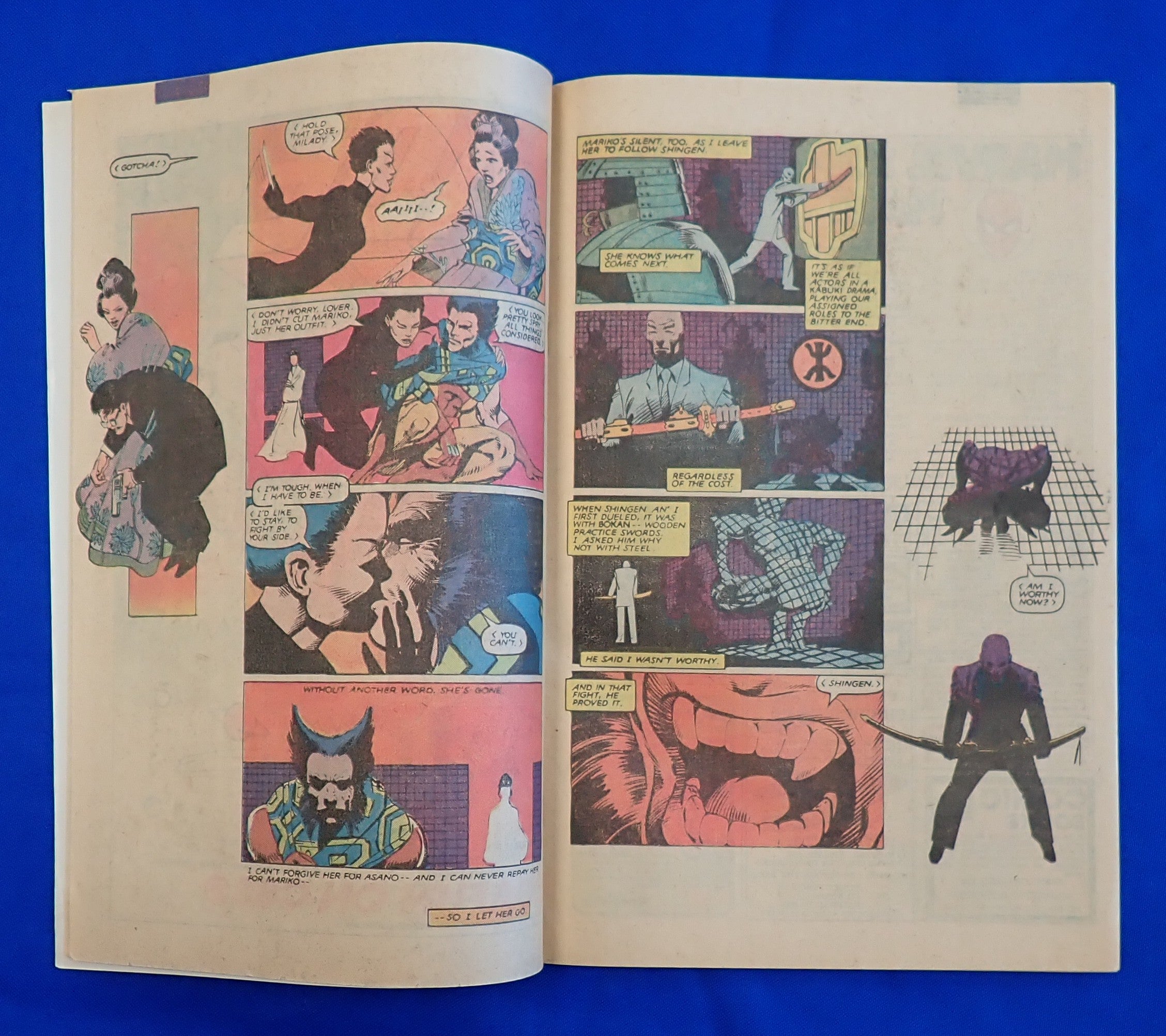 Wolverine #4 (1982) - VF (8.0) - Final Issue of Limited Series