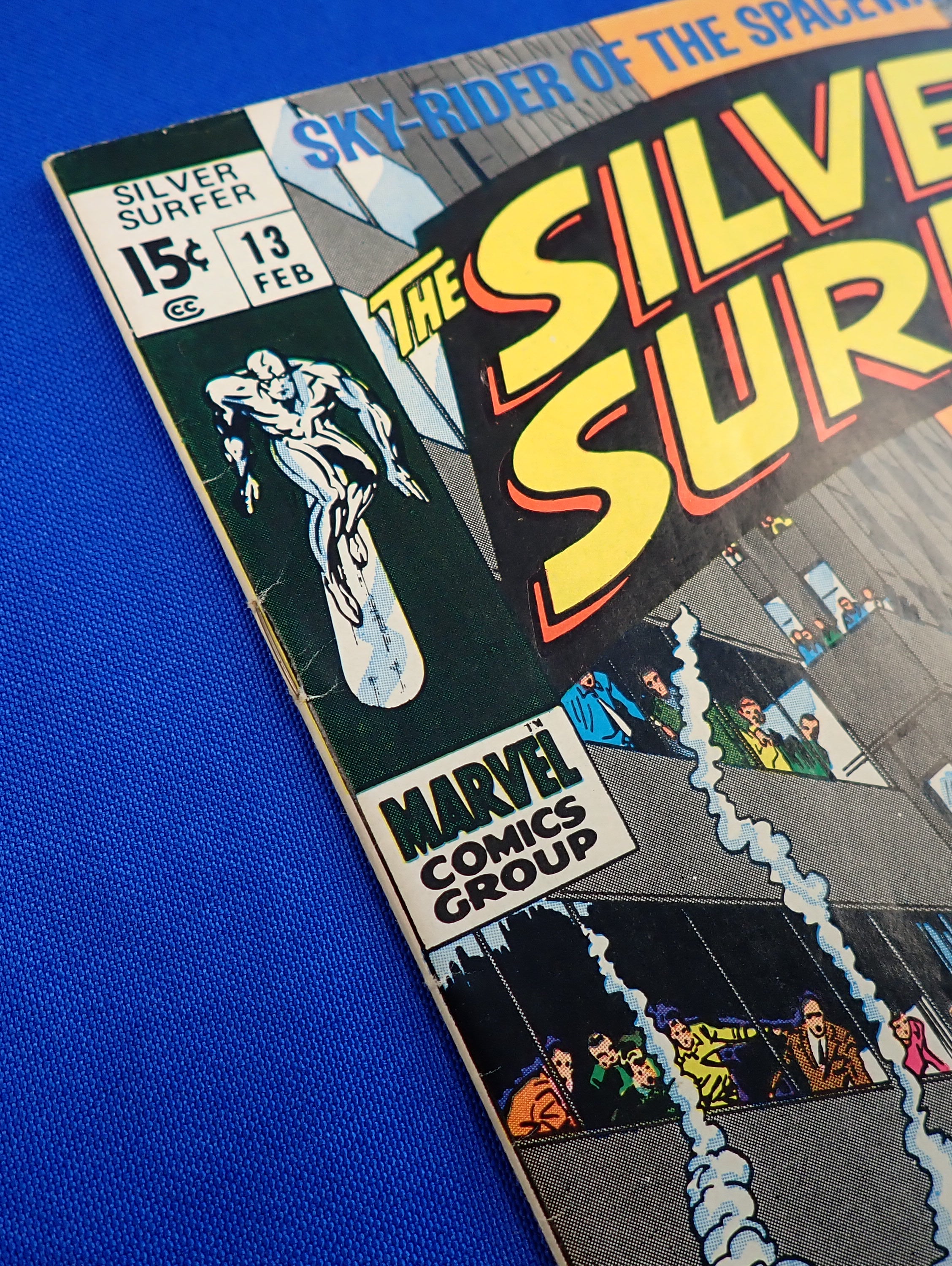 Silver Surfer #13 (1970) - FN- (5.5) - 1st App. Doomsday Man