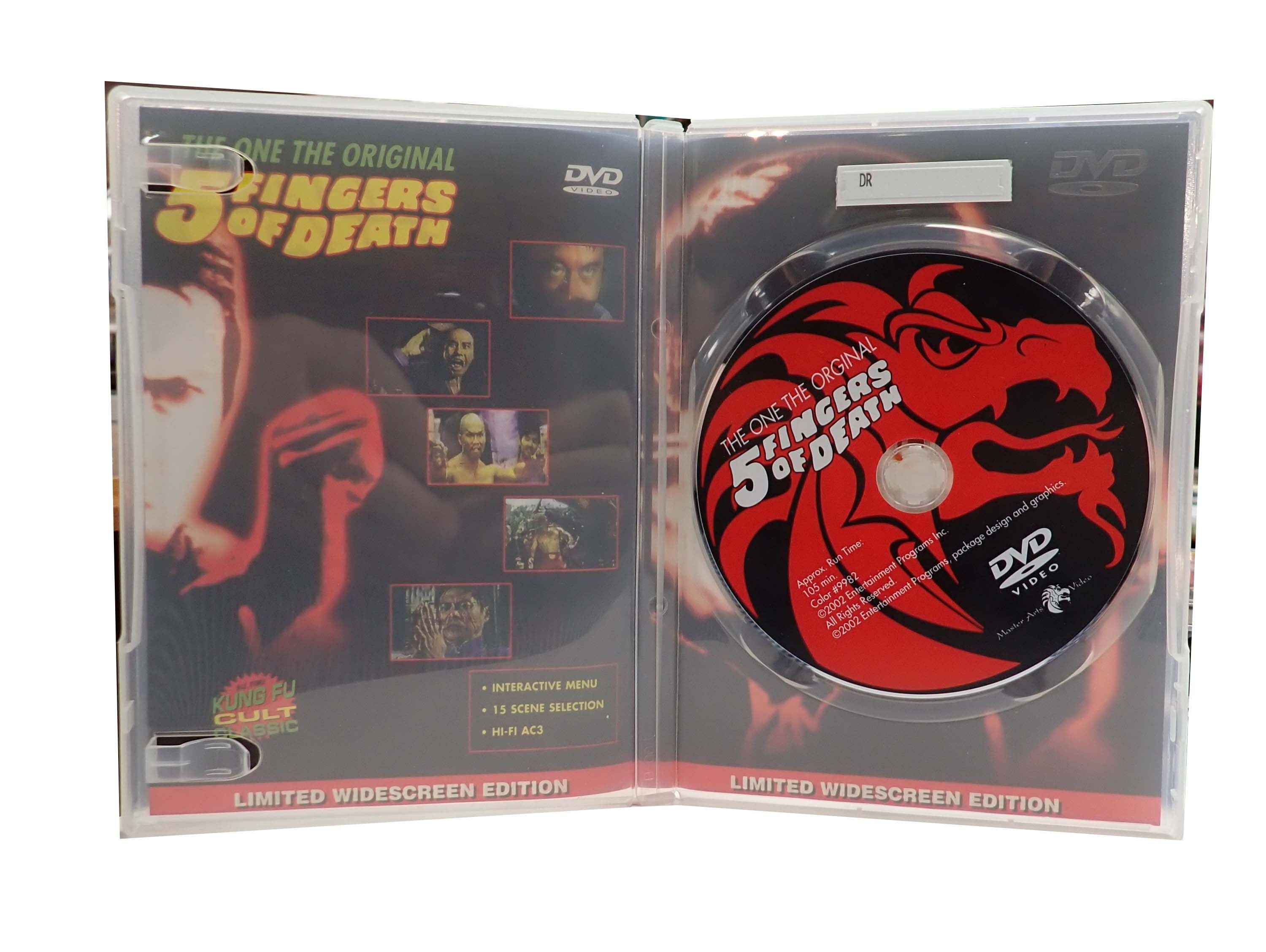 5 Fingers of Death - [DVD]