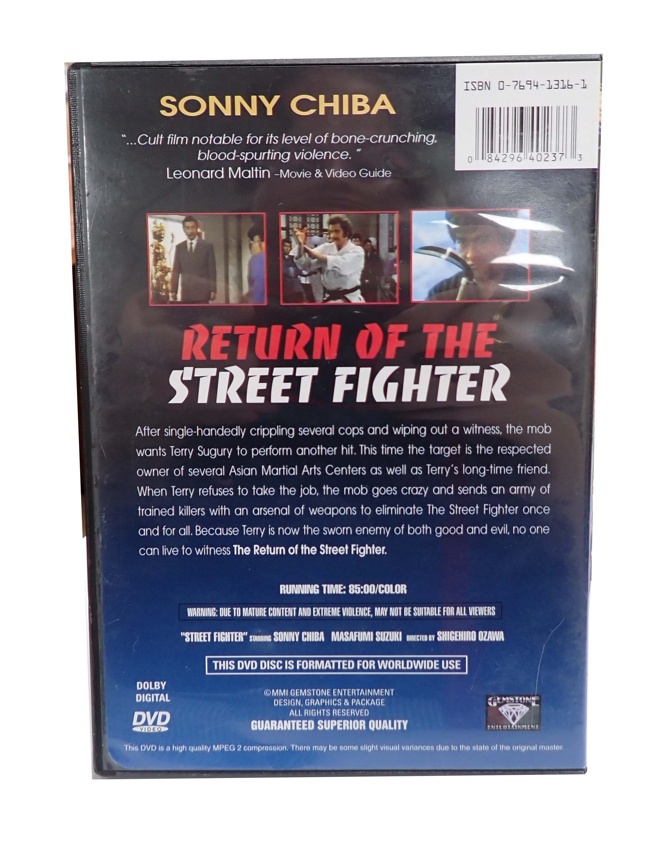 Return of the Street Fighter - [DVD]