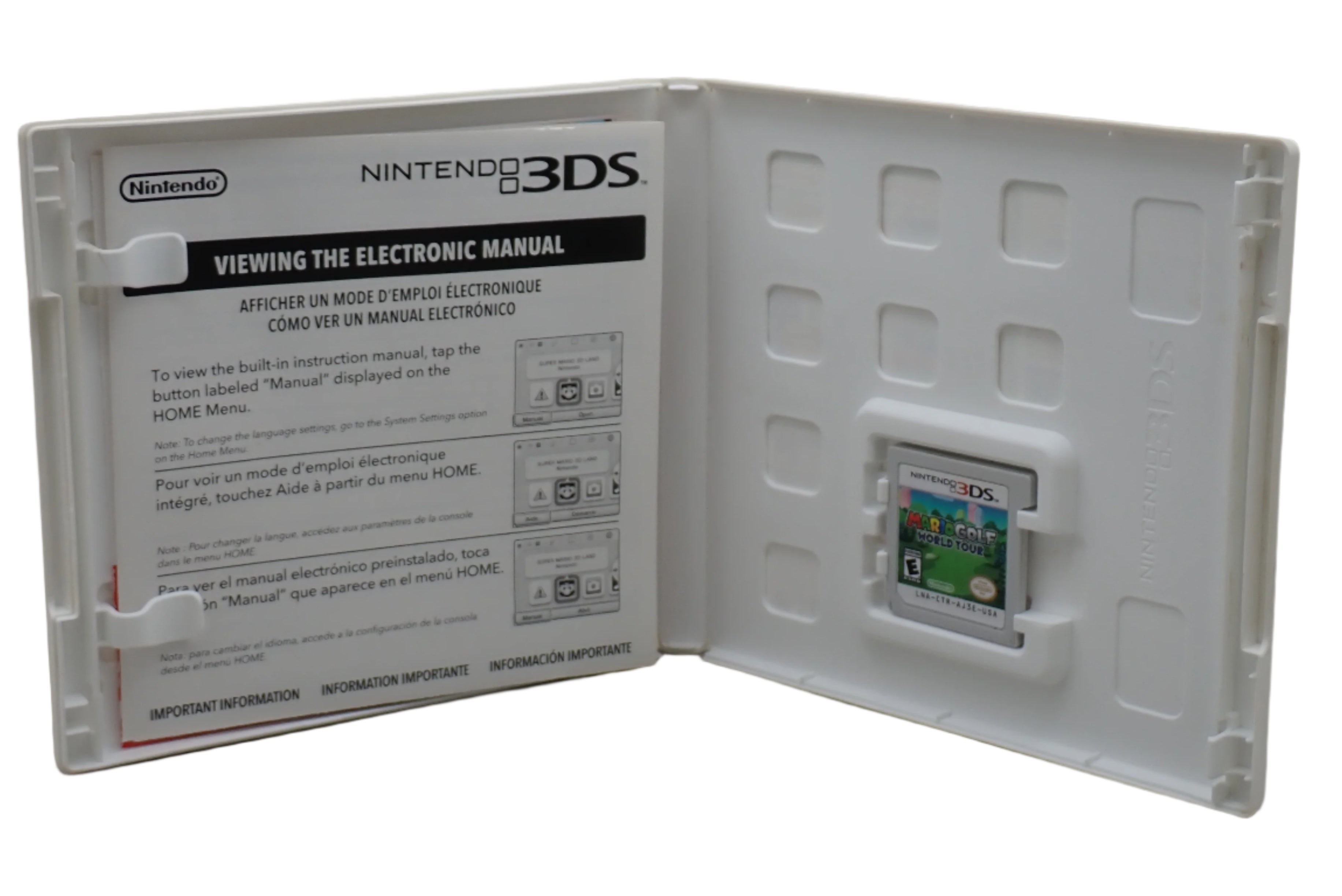 Mario Golf World Tour - 3DS
