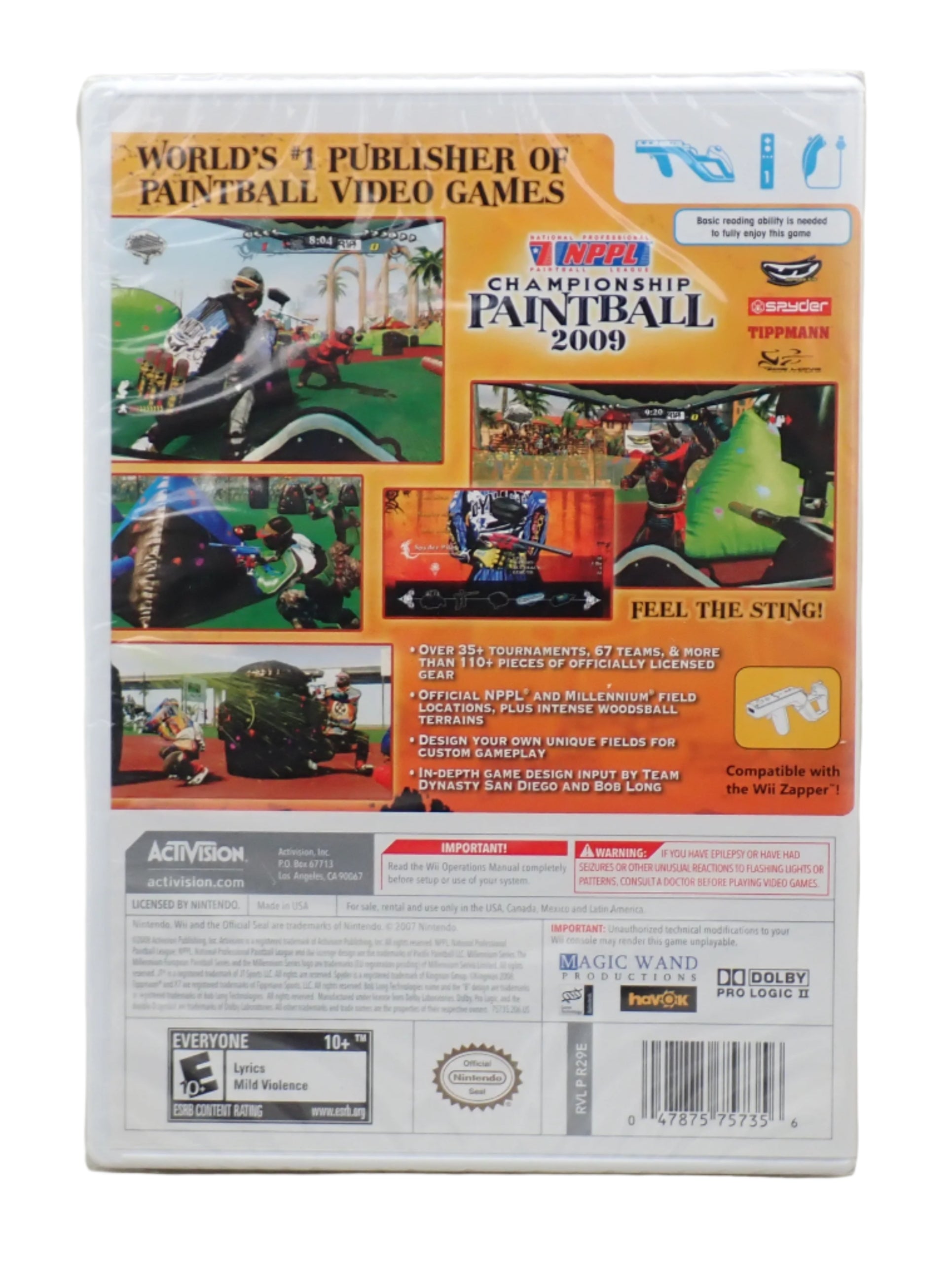 NPPL Championship Patinball 2009 - Wii