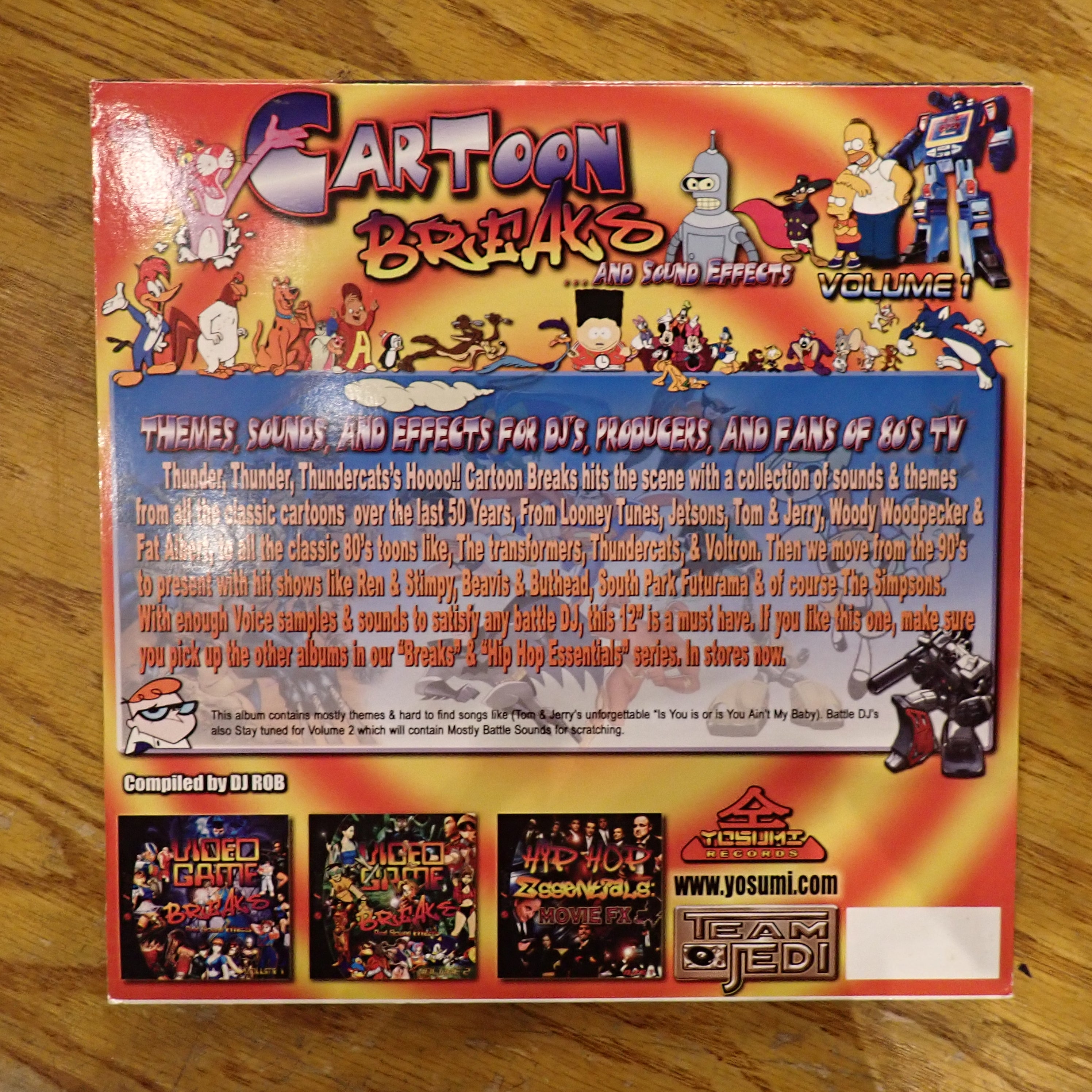 Cartoon Breaks And Sound Effects Volume 1