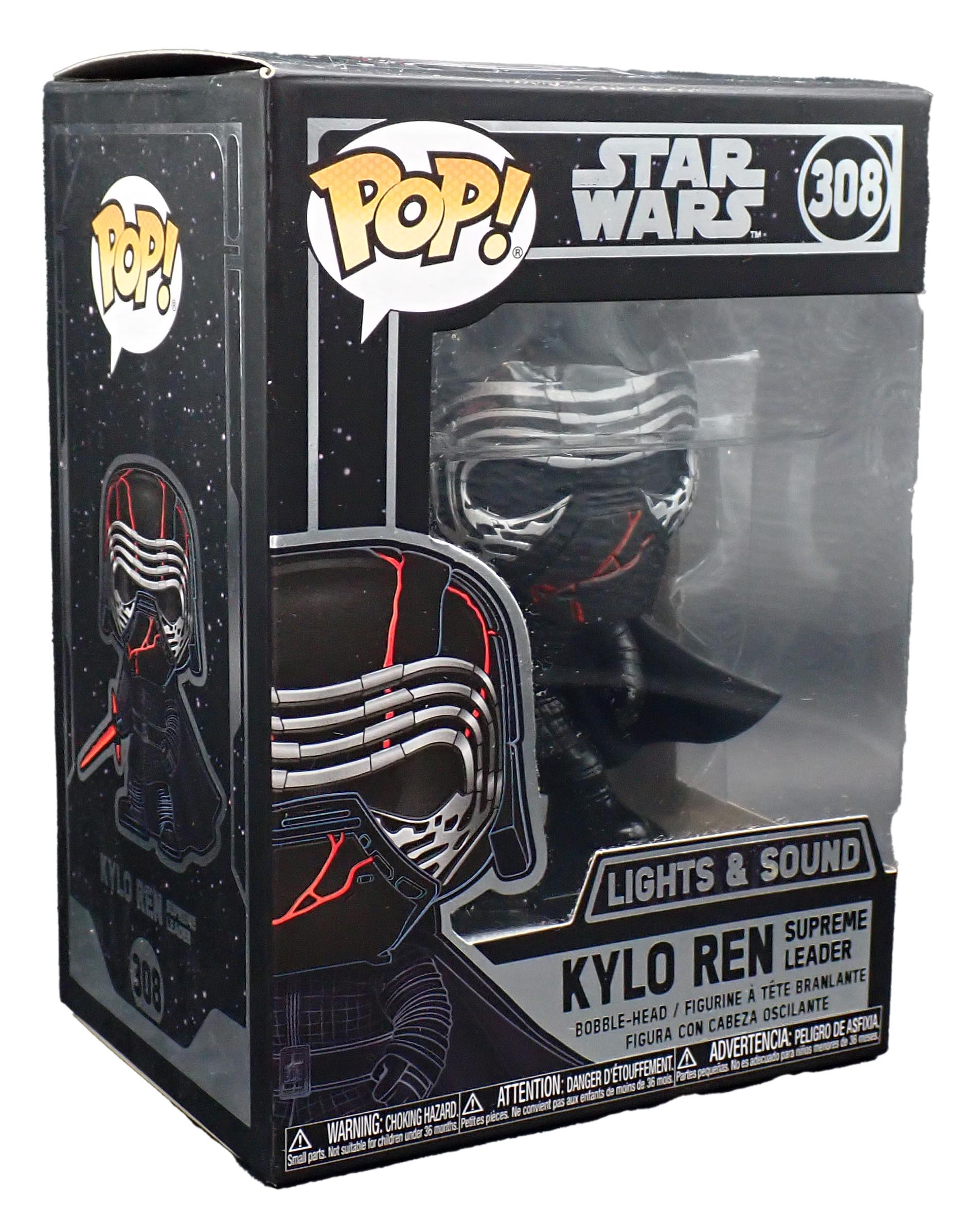 Kylo Ren Supreme Leader (Lights & Sound) - POP! #308