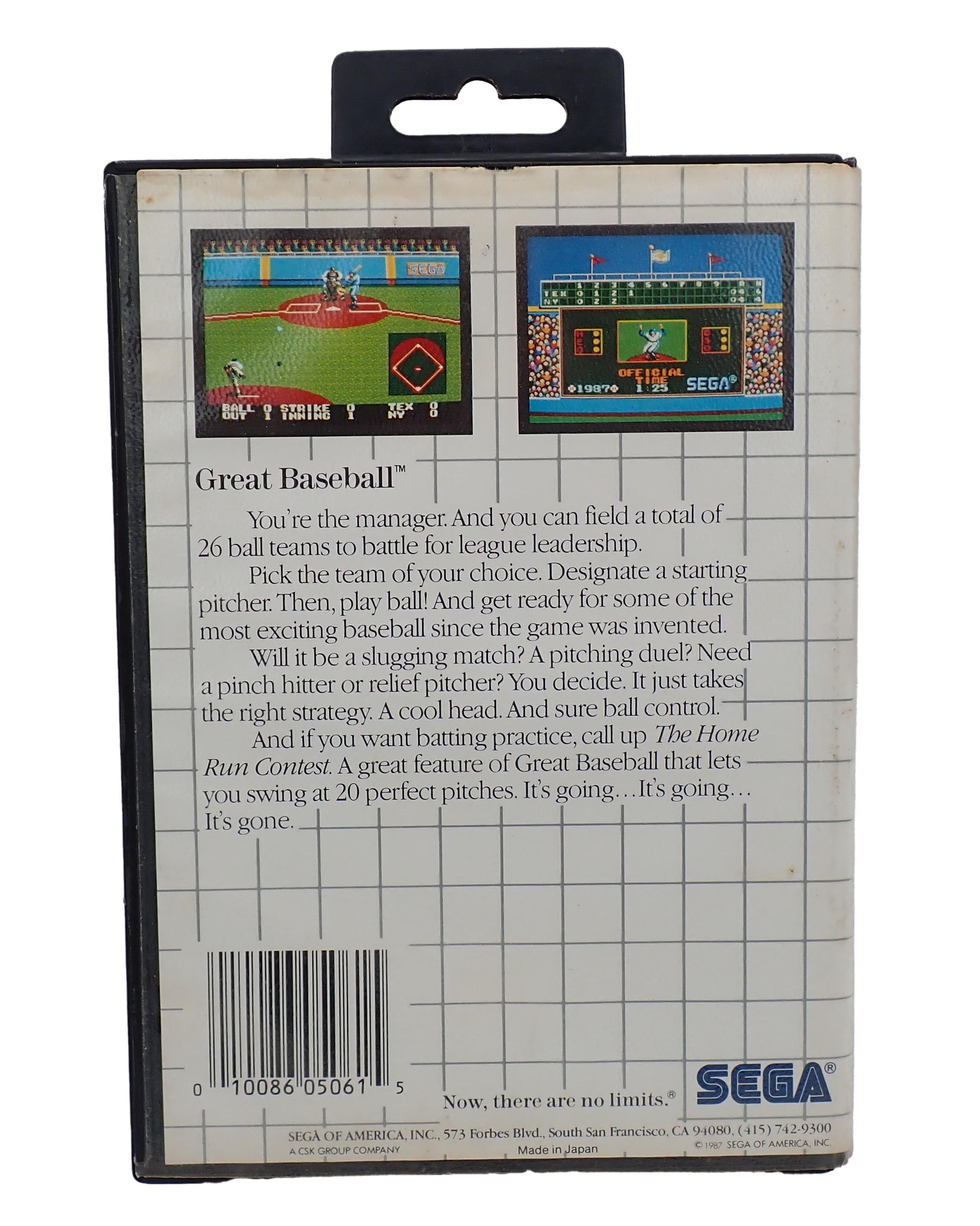 Great Baseball: The Mega Cartridge - Genesis