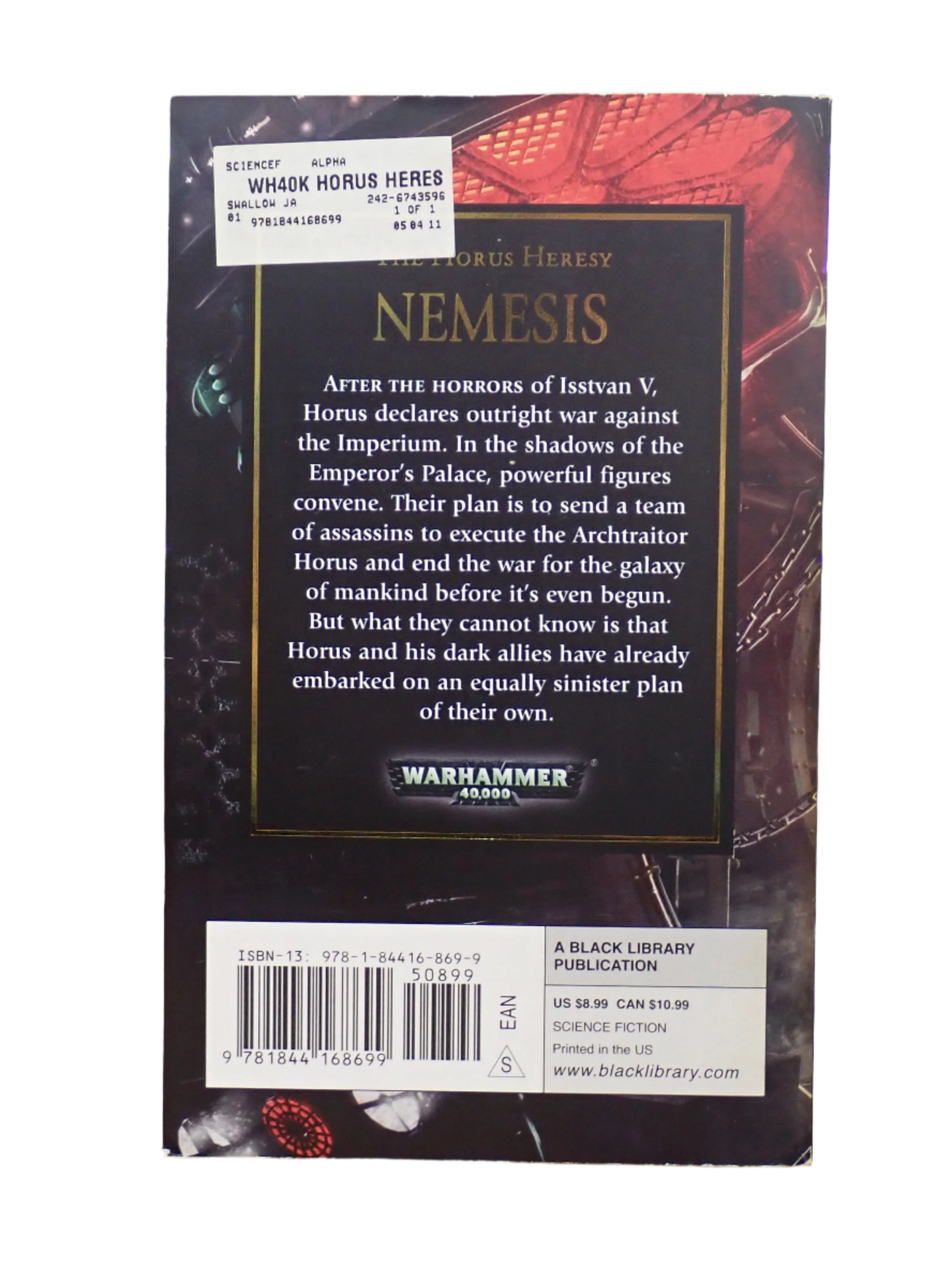 Warhammer - Nemesis: War within the shadows (MMPB)