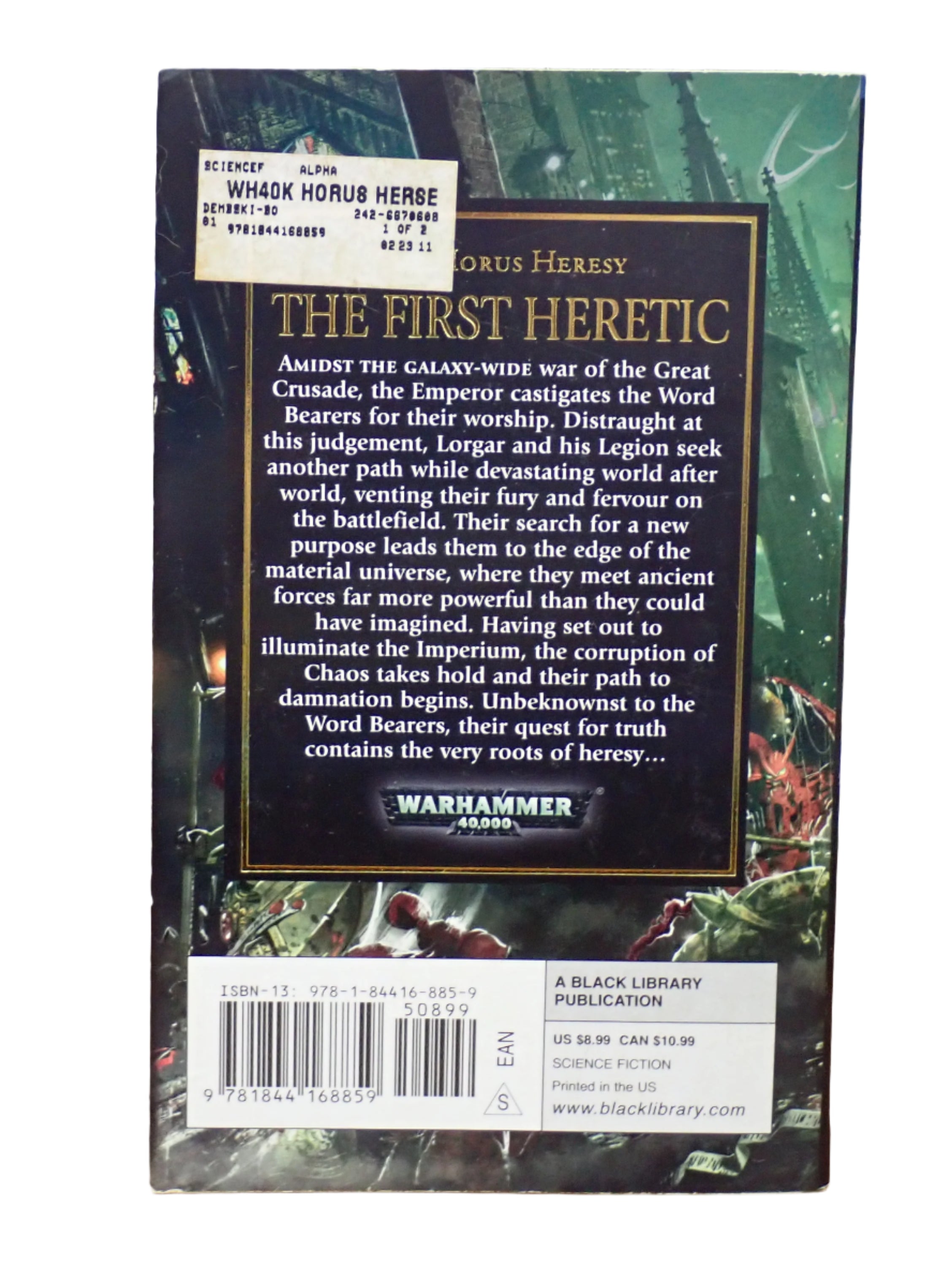 Warhammer - The First Heretic: Fall to Chaos (MMPB)