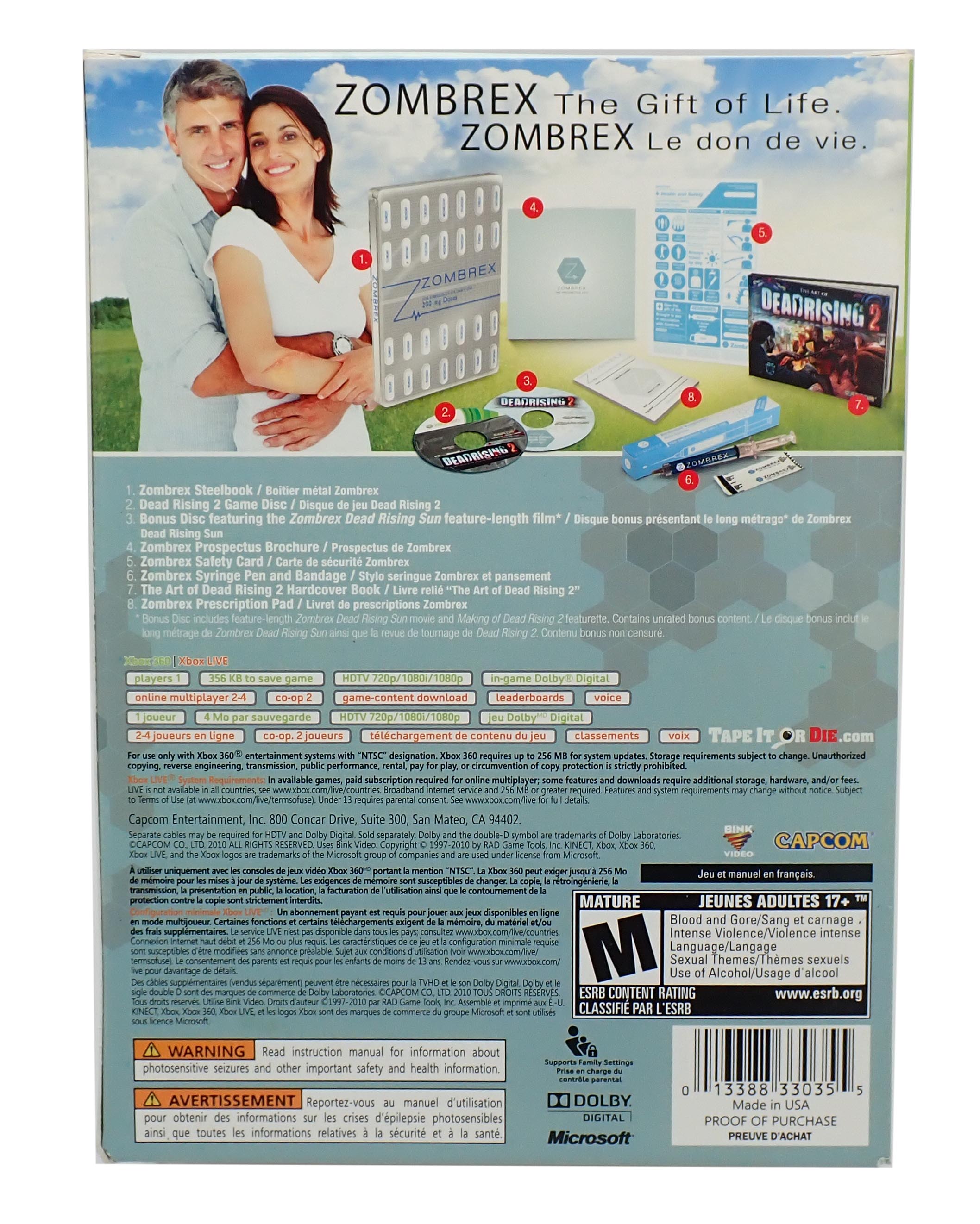 Dead Rising 2 (Zombrex Edition) - XBOX 360