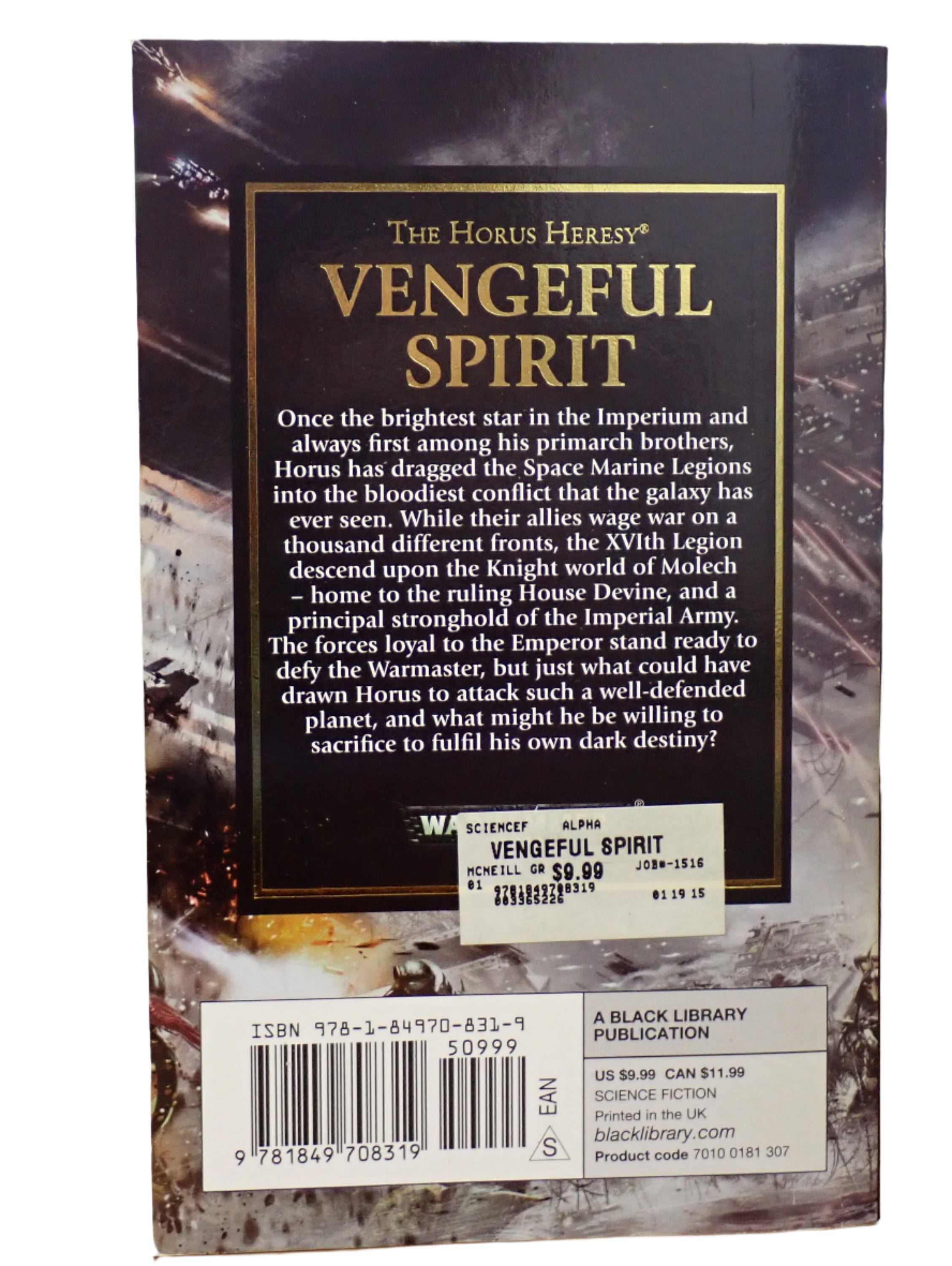 Warhammer - Vengeful Spirit: The Battle of Molech (MMPB)