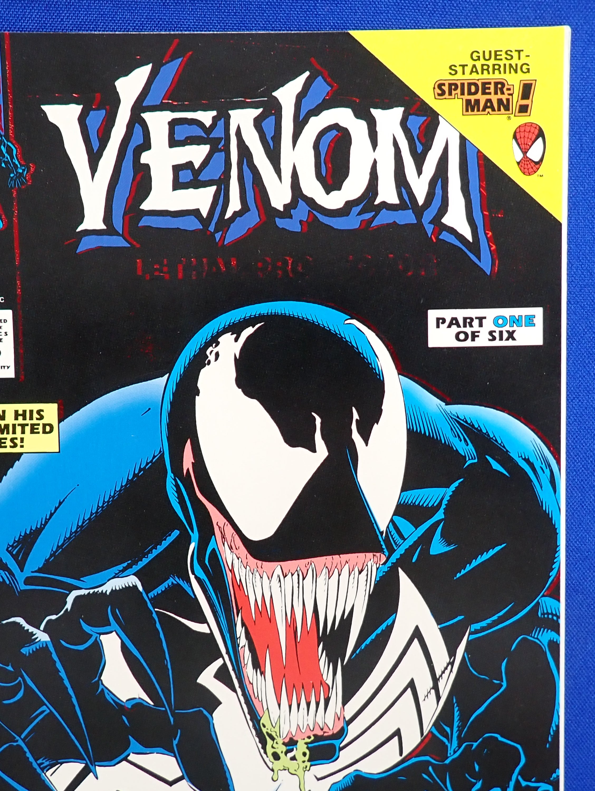 Venom: Lethal Protector #1 (1993) - ERROR Edition + Newsstand- Extremely Rare - NM (9.4)