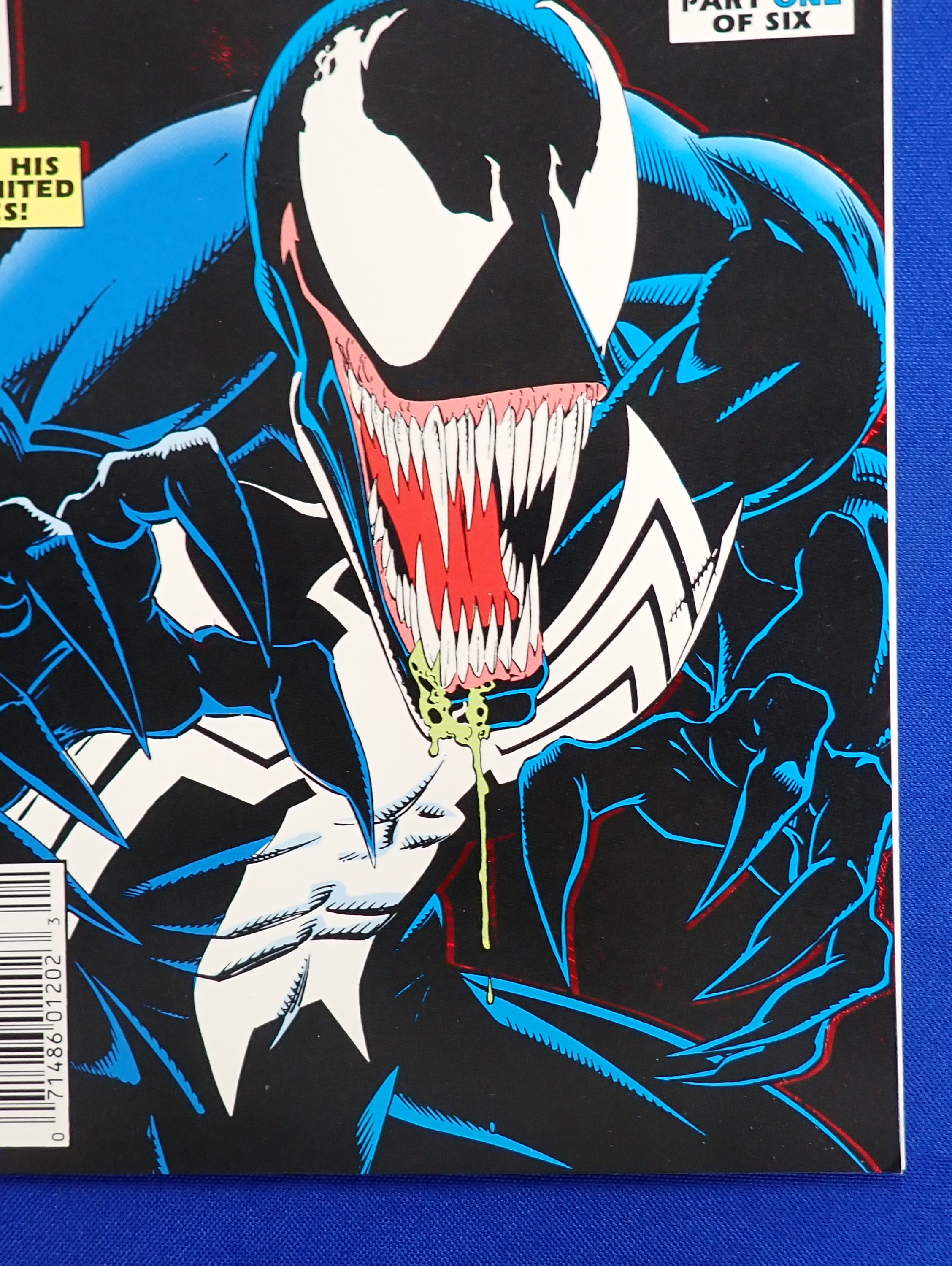 Venom: Lethal Protector #1 (1993) - ERROR Edition + Newsstand- Extremely Rare - NM (9.4)