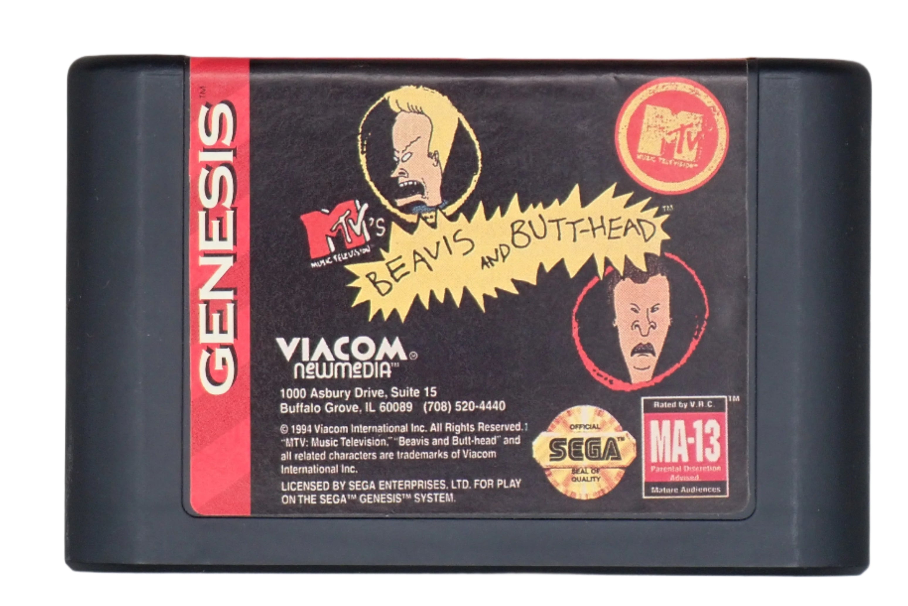 Beavis and Butt-Head - Sega Genesis