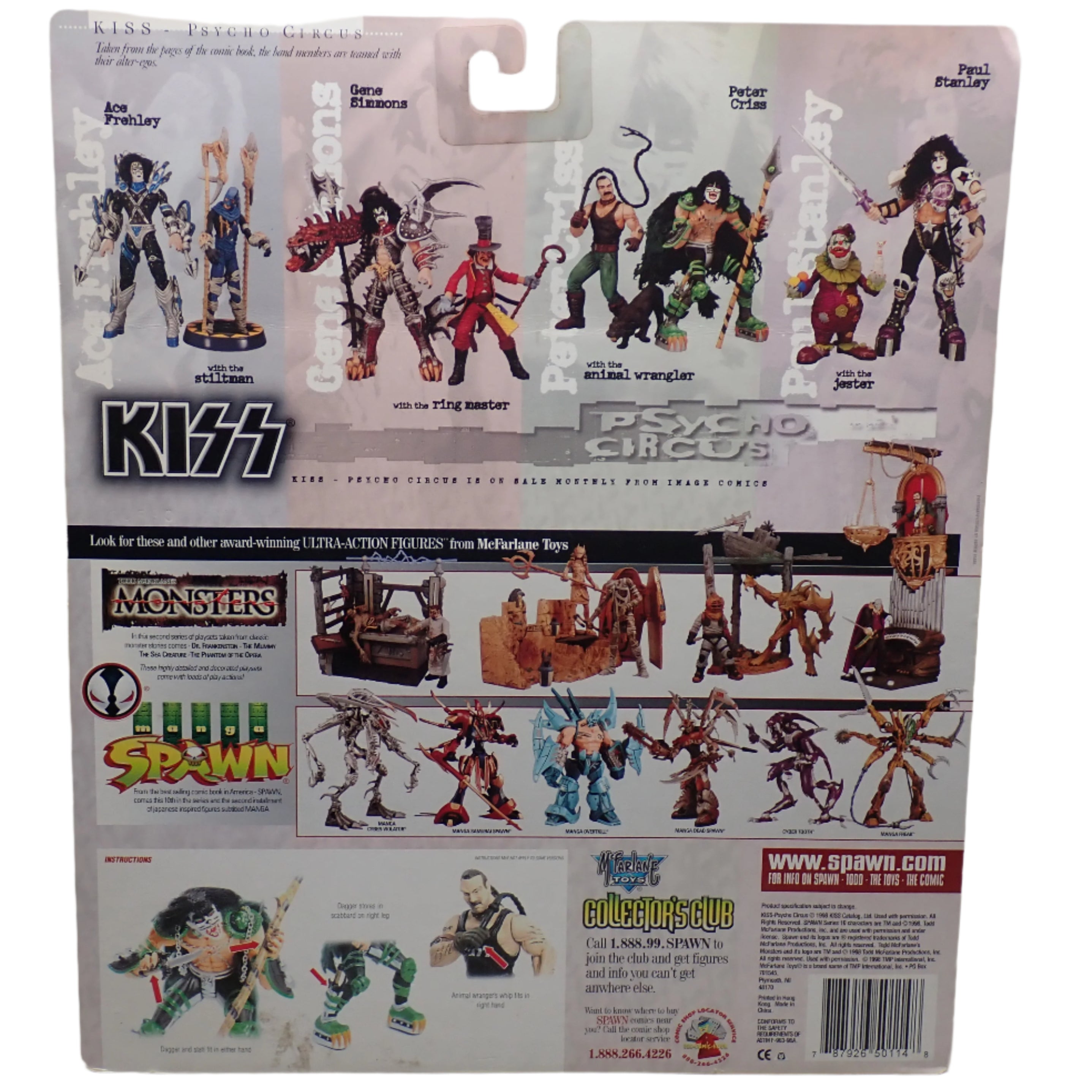 Peter Criss / The Animal Wrangler - KISS Psycho Circus Figure