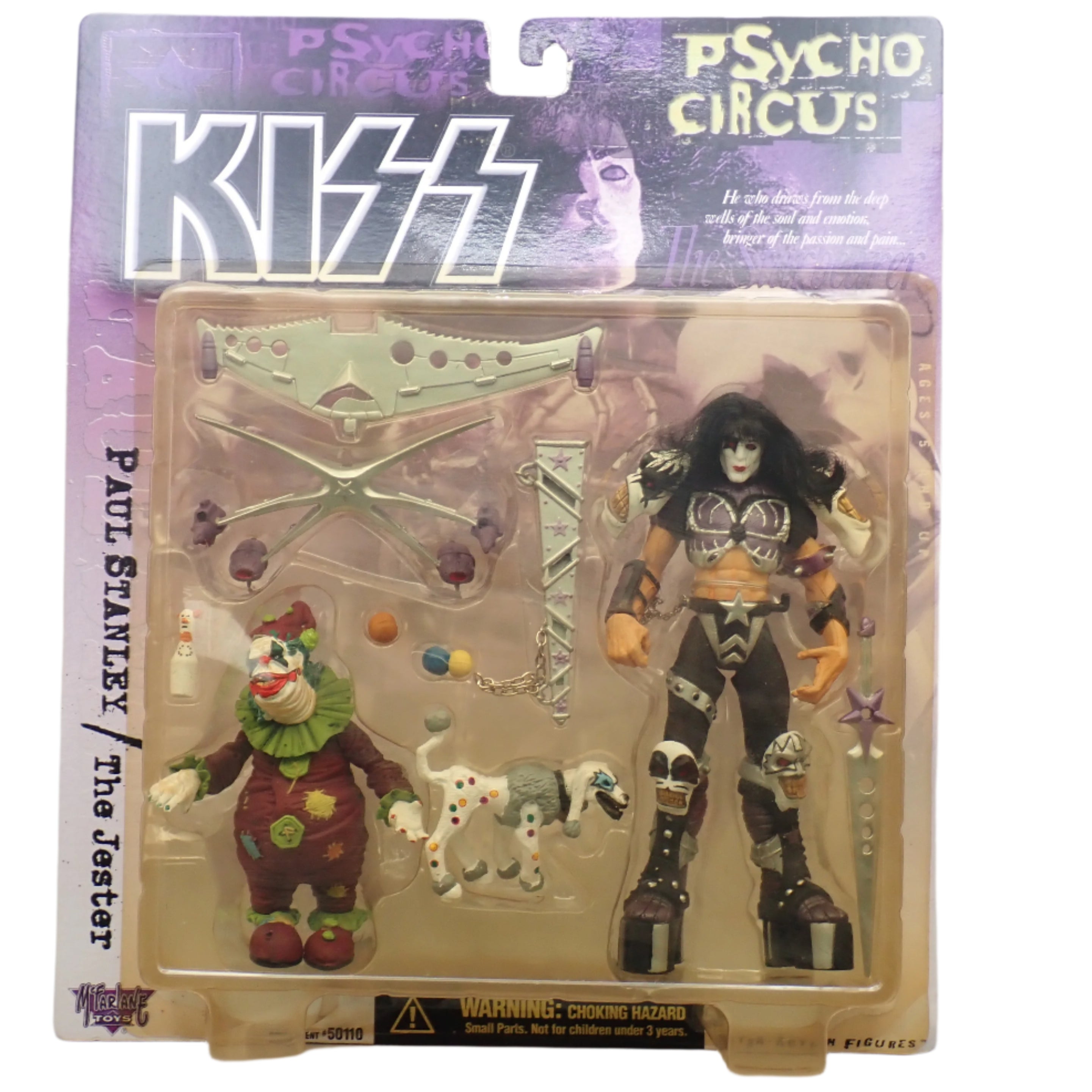 Paul Stanley / The Jester - KISS Psycho Circus Figure