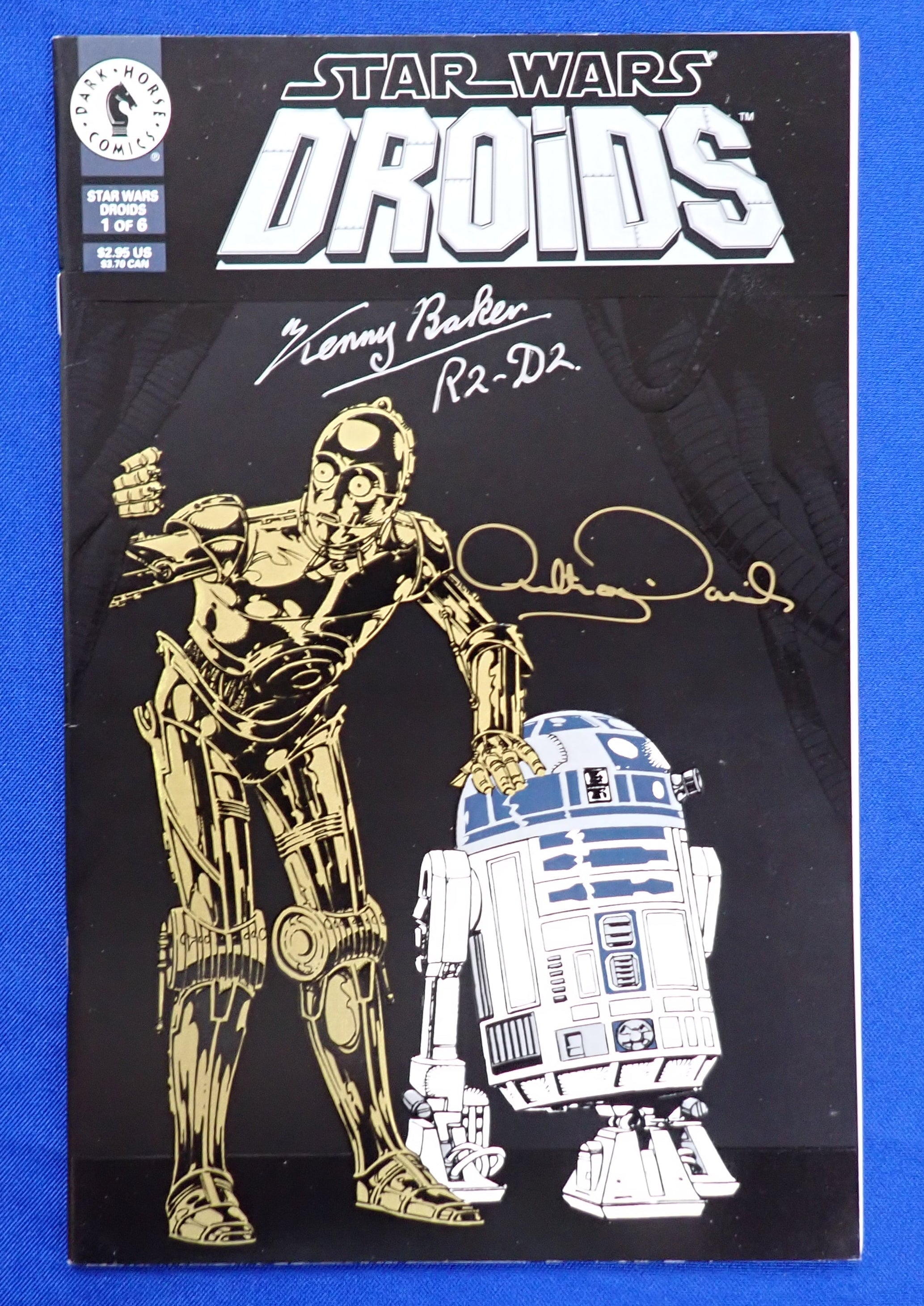 Star Wars: Droids #1 (1994)  - NM (9.4) - SIGNED by Kenny Baker and Anthony Daniels w/ Photos