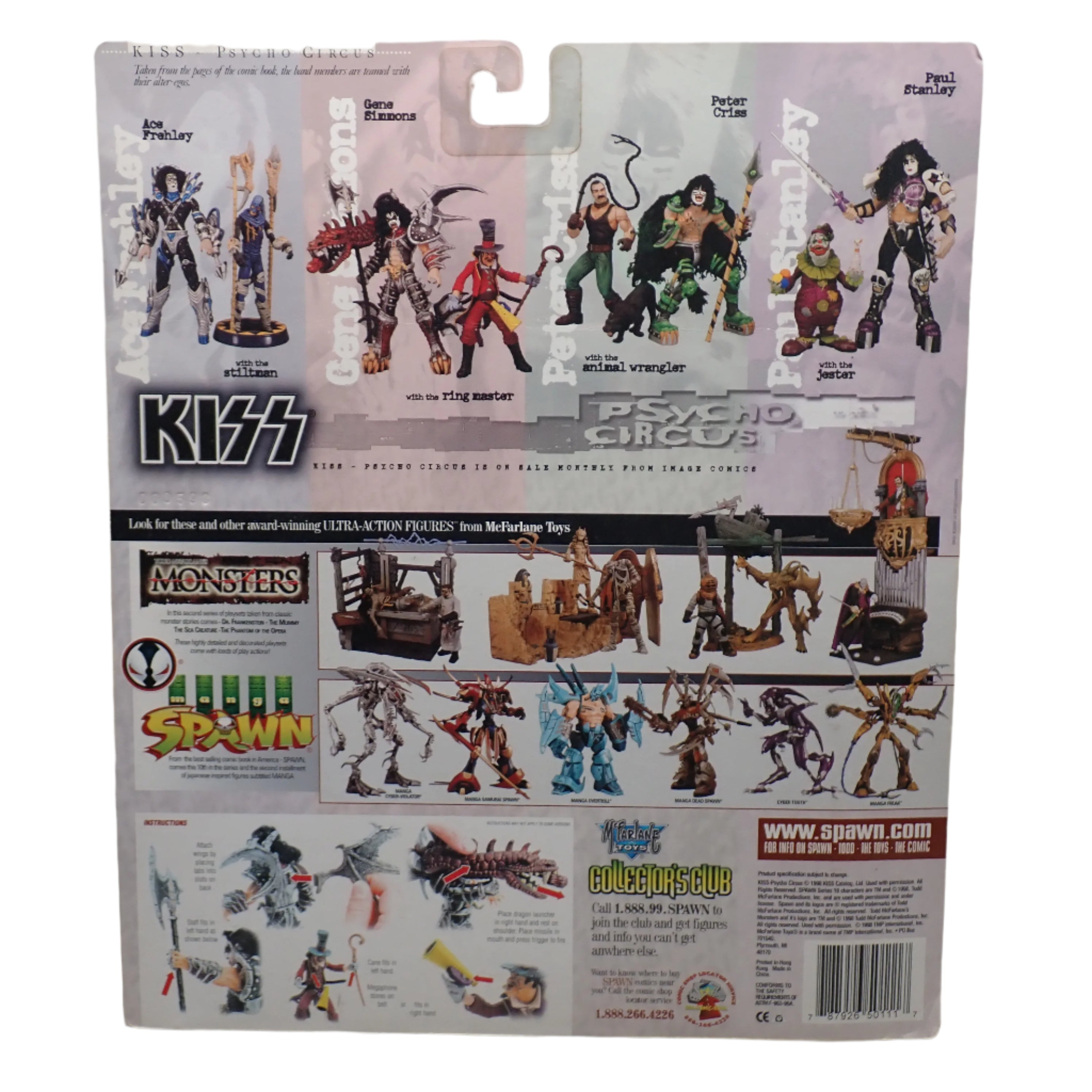 Gene Simmons / The Ring Master - KISS Psycho Circus Figure