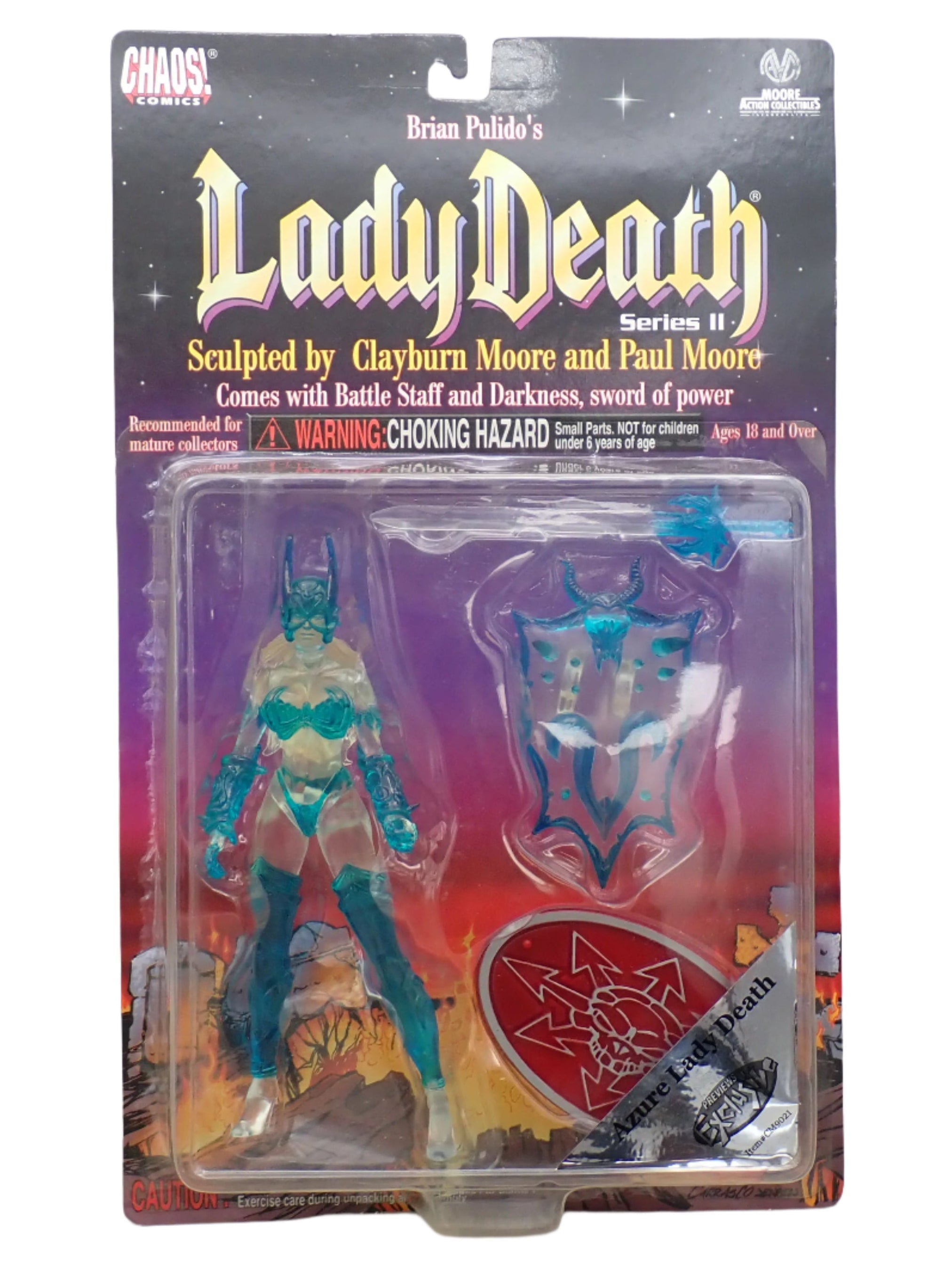 Azure Lady Death - Chaos! Series II Figure