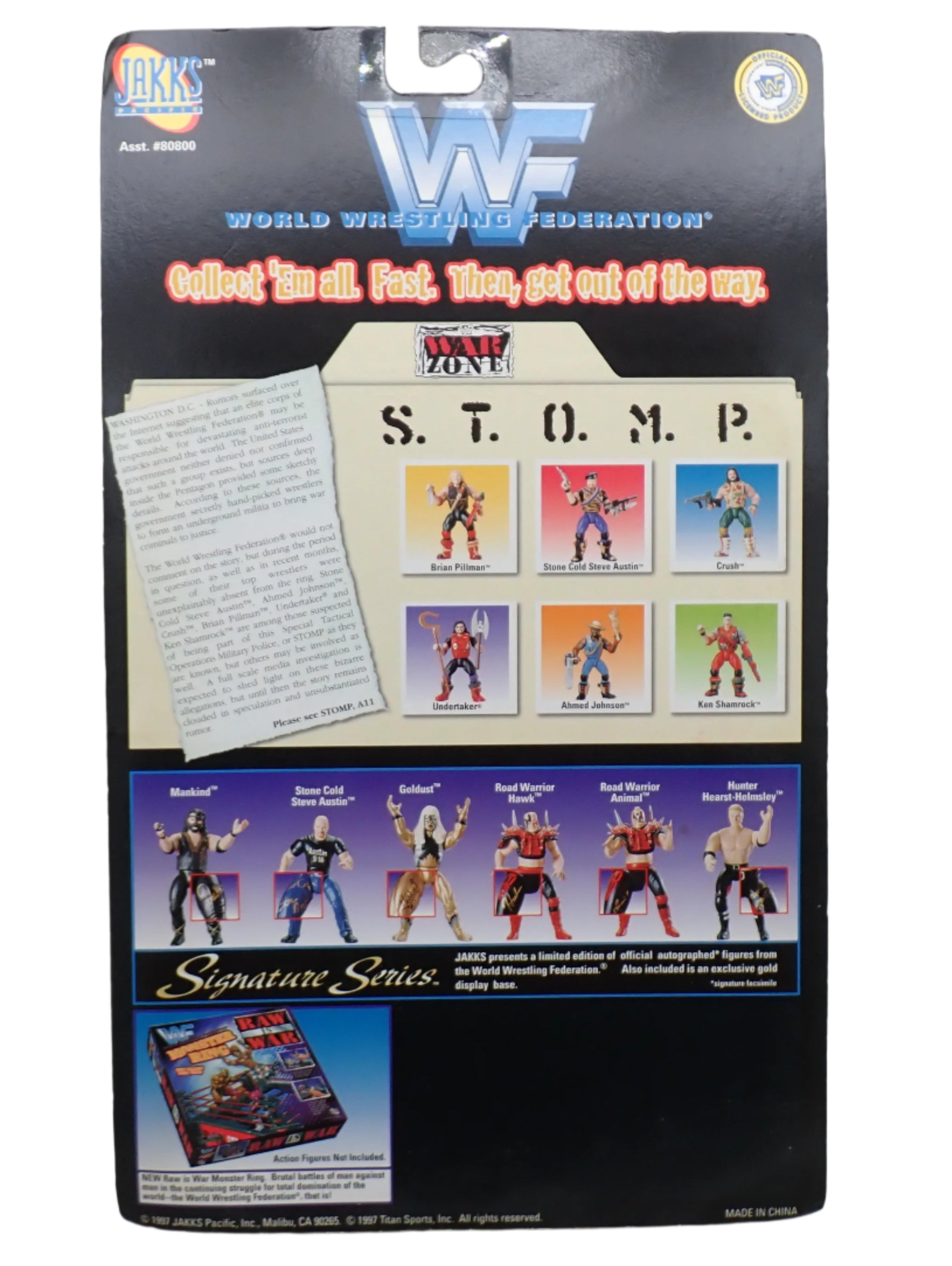 Steve Austin - War Zone Series 1 Figure