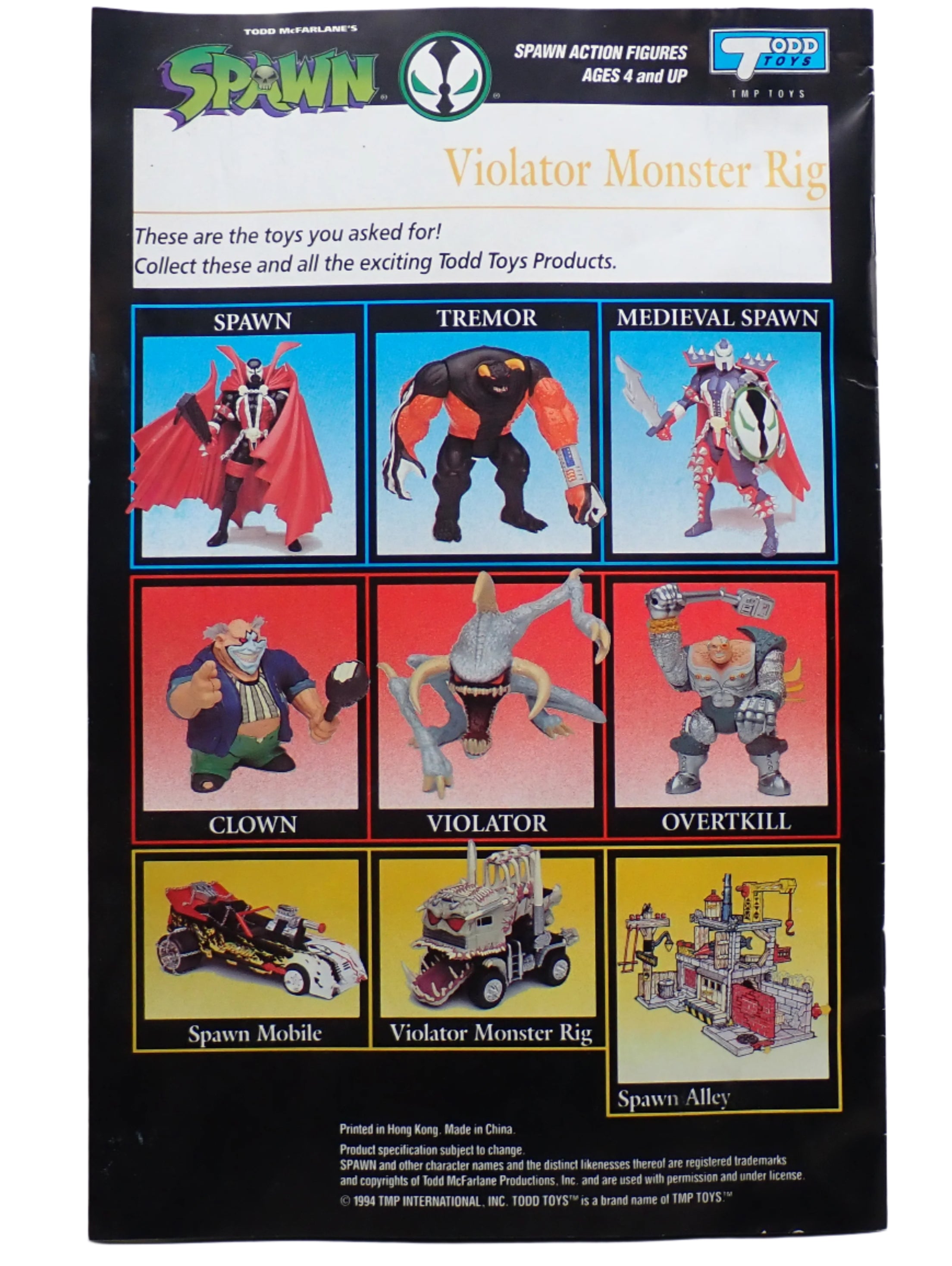 Violator Monster Rig - Spawn Vechicle Toy