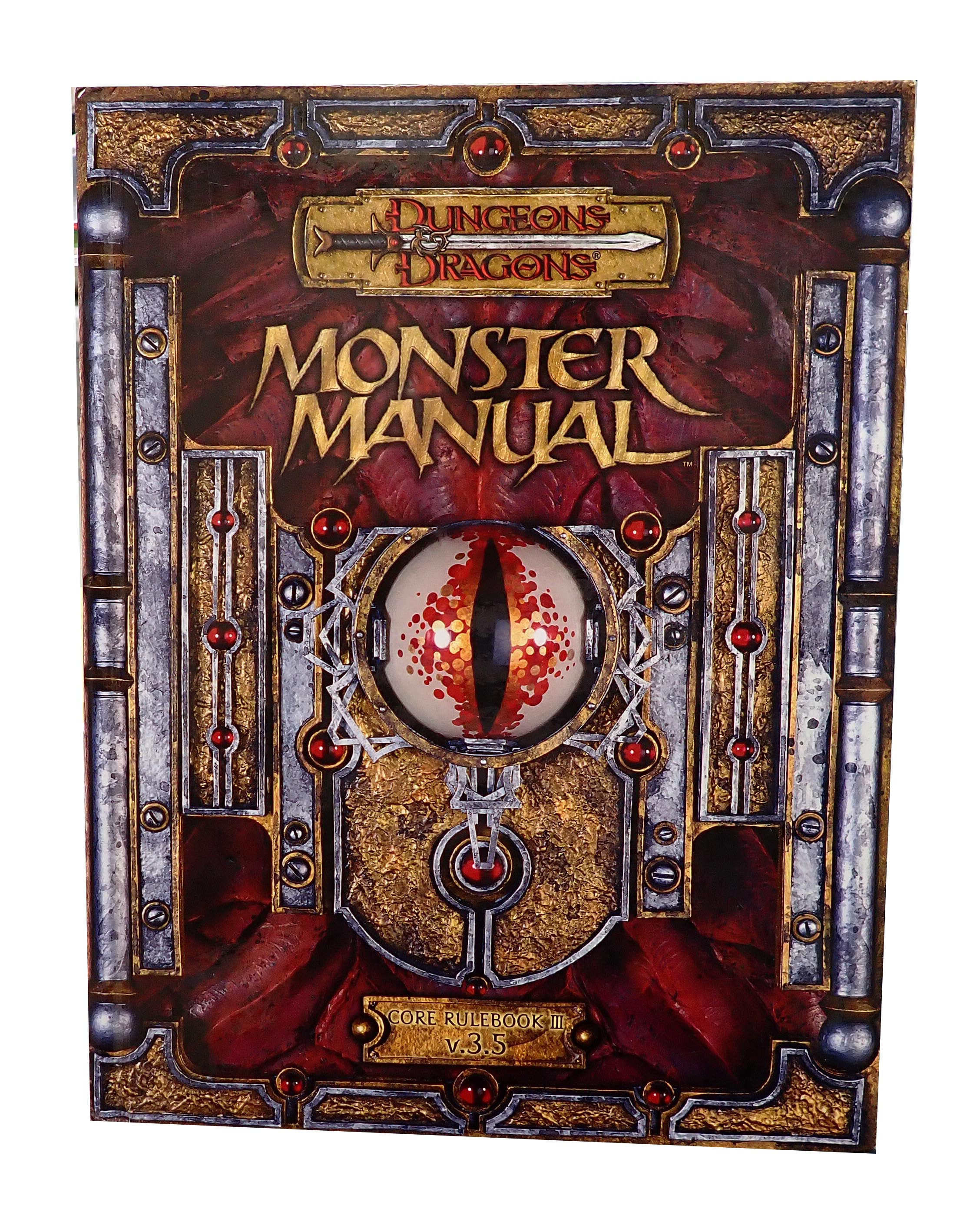 D&D Monster Manual Core Rulebook III v.3.5 [Pre-Owned RPG]