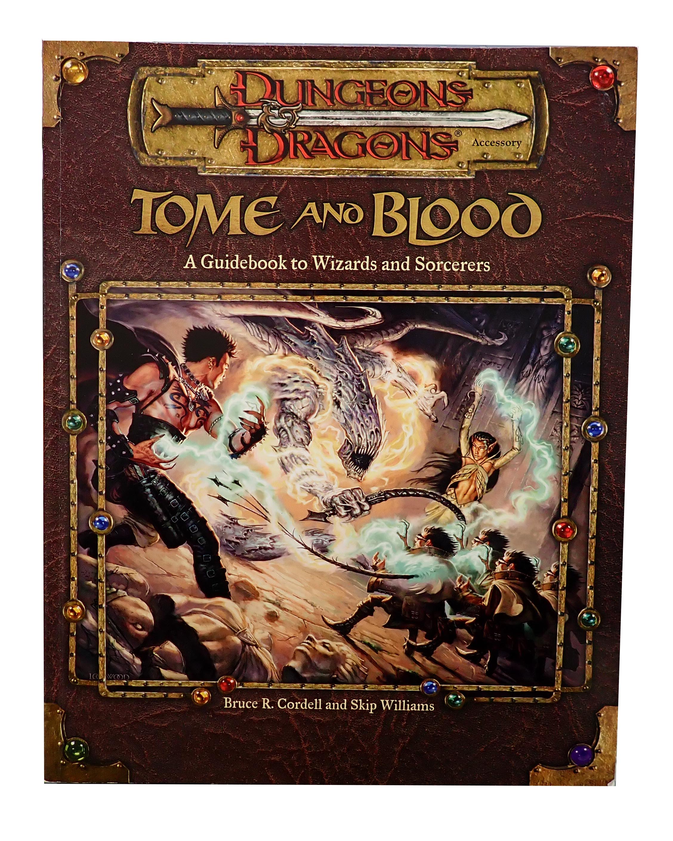 D&D Tome and Blood A Guidebook to Wizards and Sorcerers SC [Pre-Owned RPG]