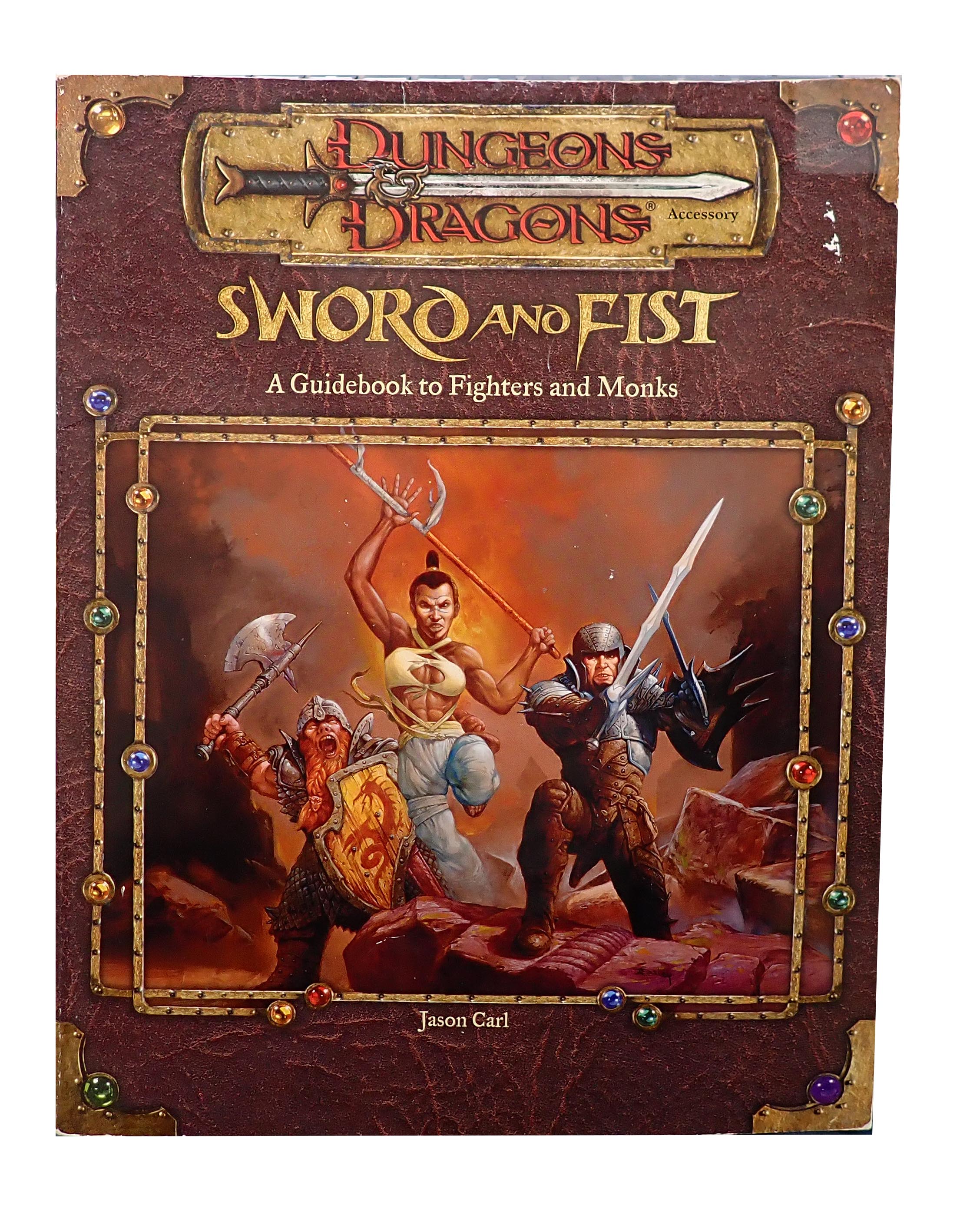 D&D Sword and Fist A Guidebook to Fighters and Monks SC [Pre-Owned RPG]