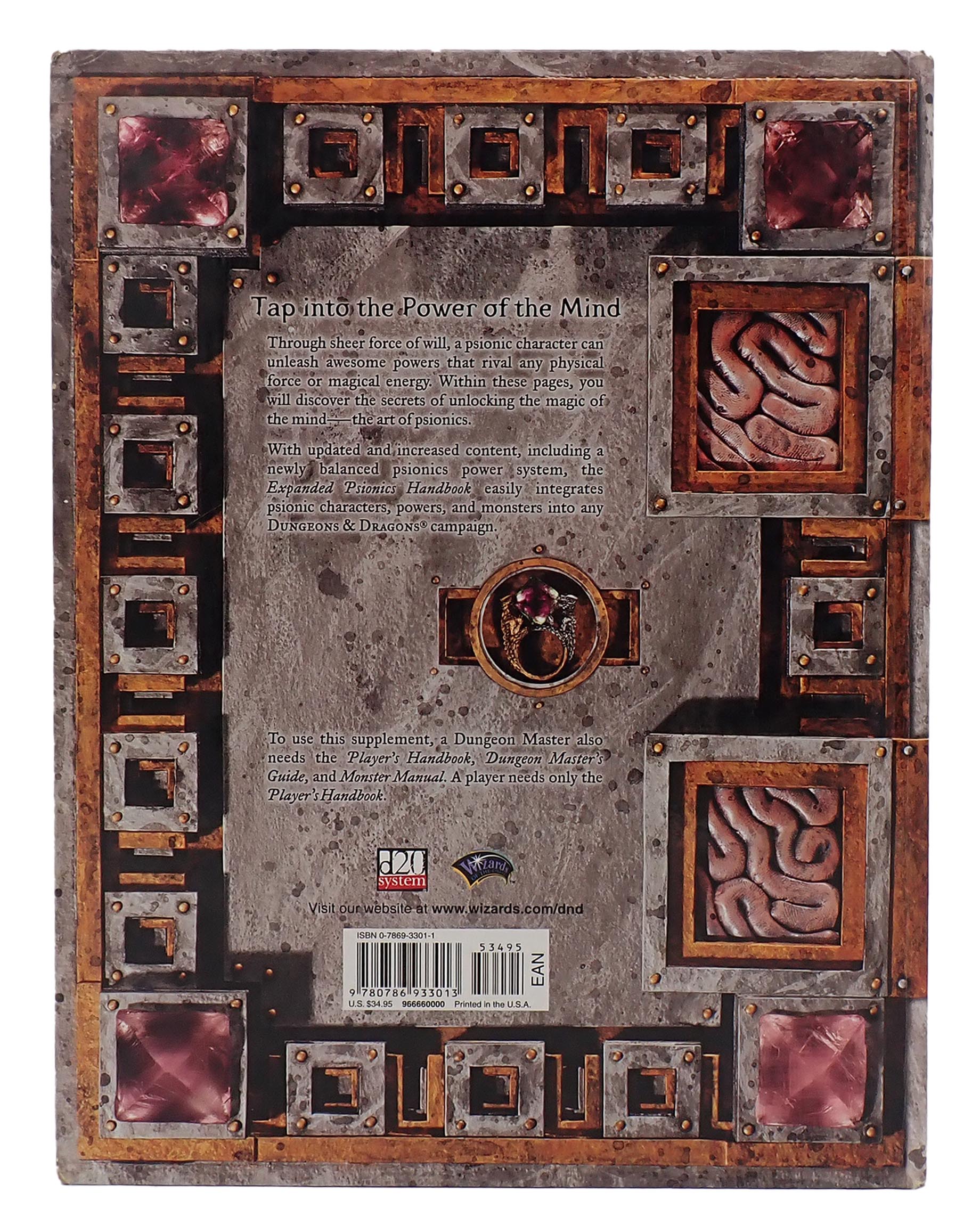 D&D 3.5 Expanded Psionics Handbook [Pre-Owned RPG]
