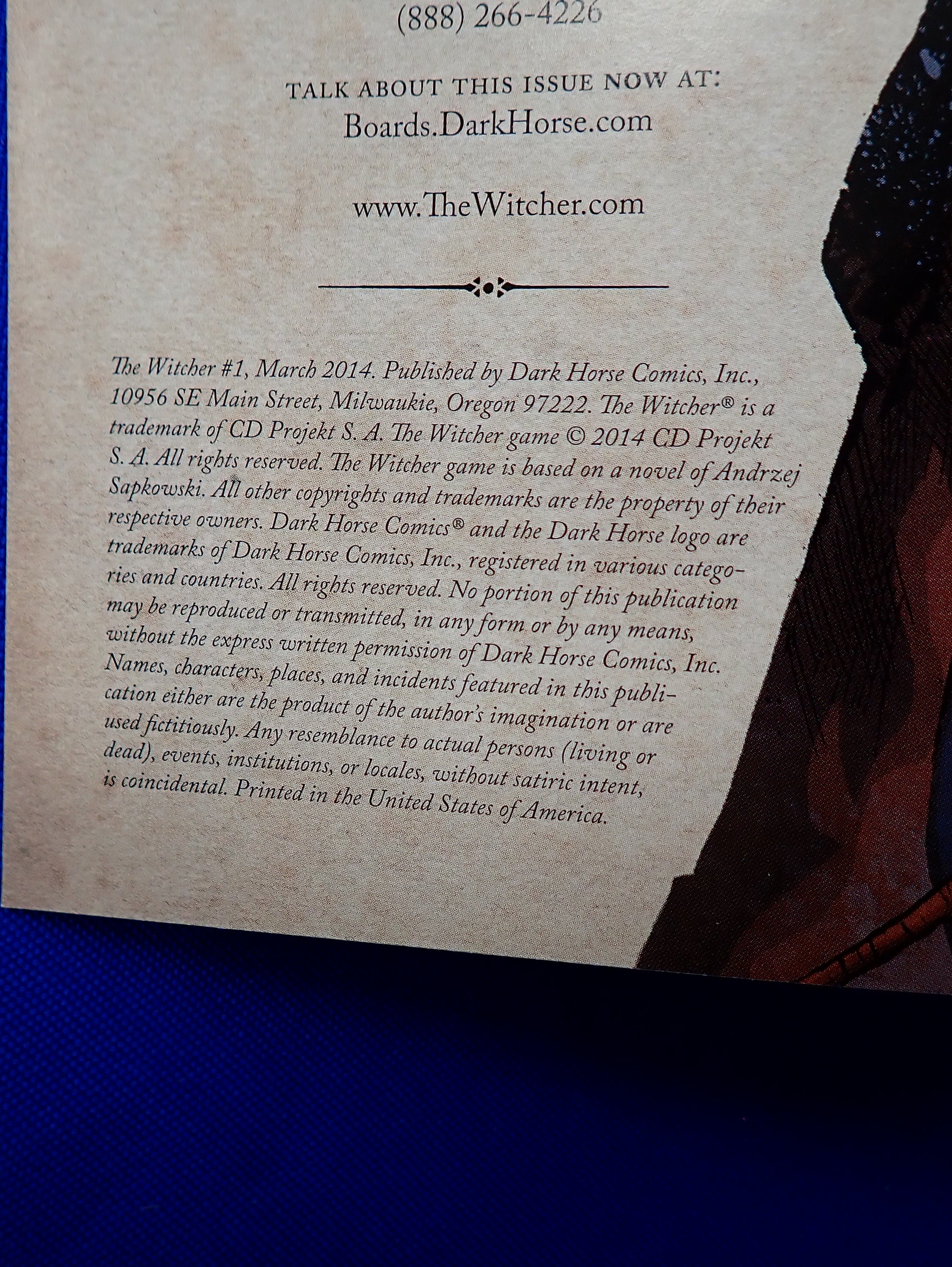 The Witcher #1-5 Set (2014) - Var. Conditions
