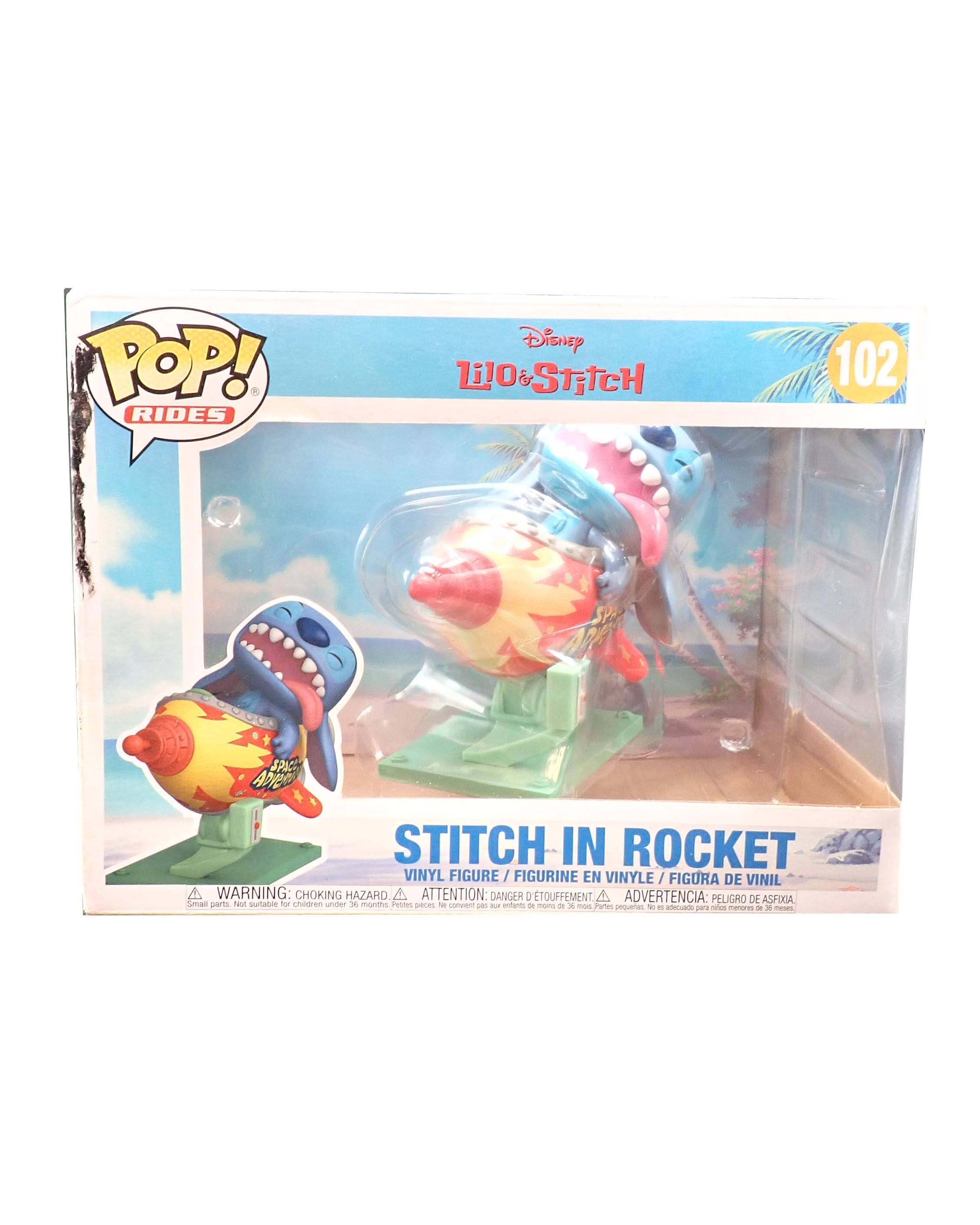 Stitch in Rocket - POP! #102
