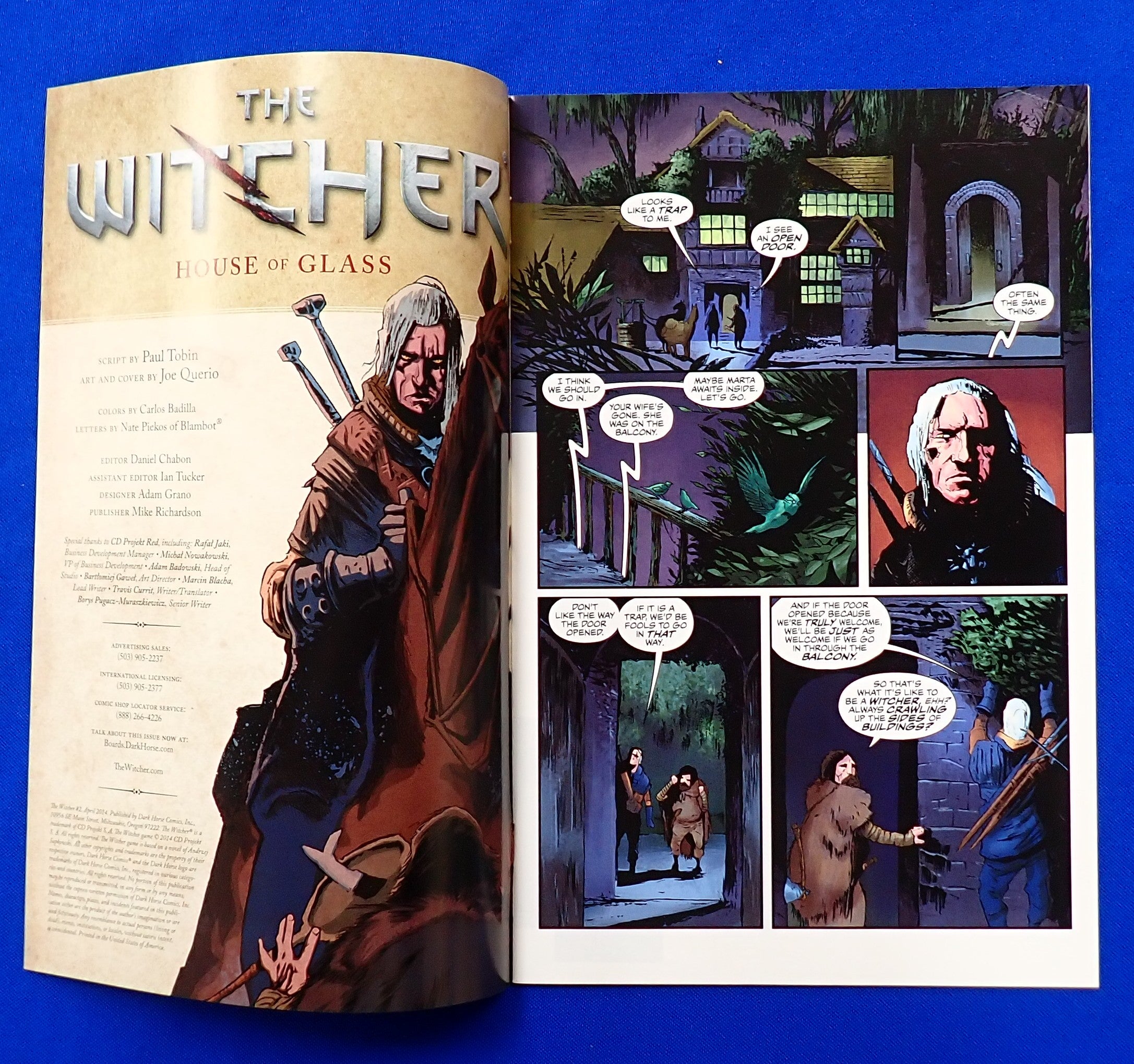 The Witcher #1-5 Set (2014) - Var. Conditions