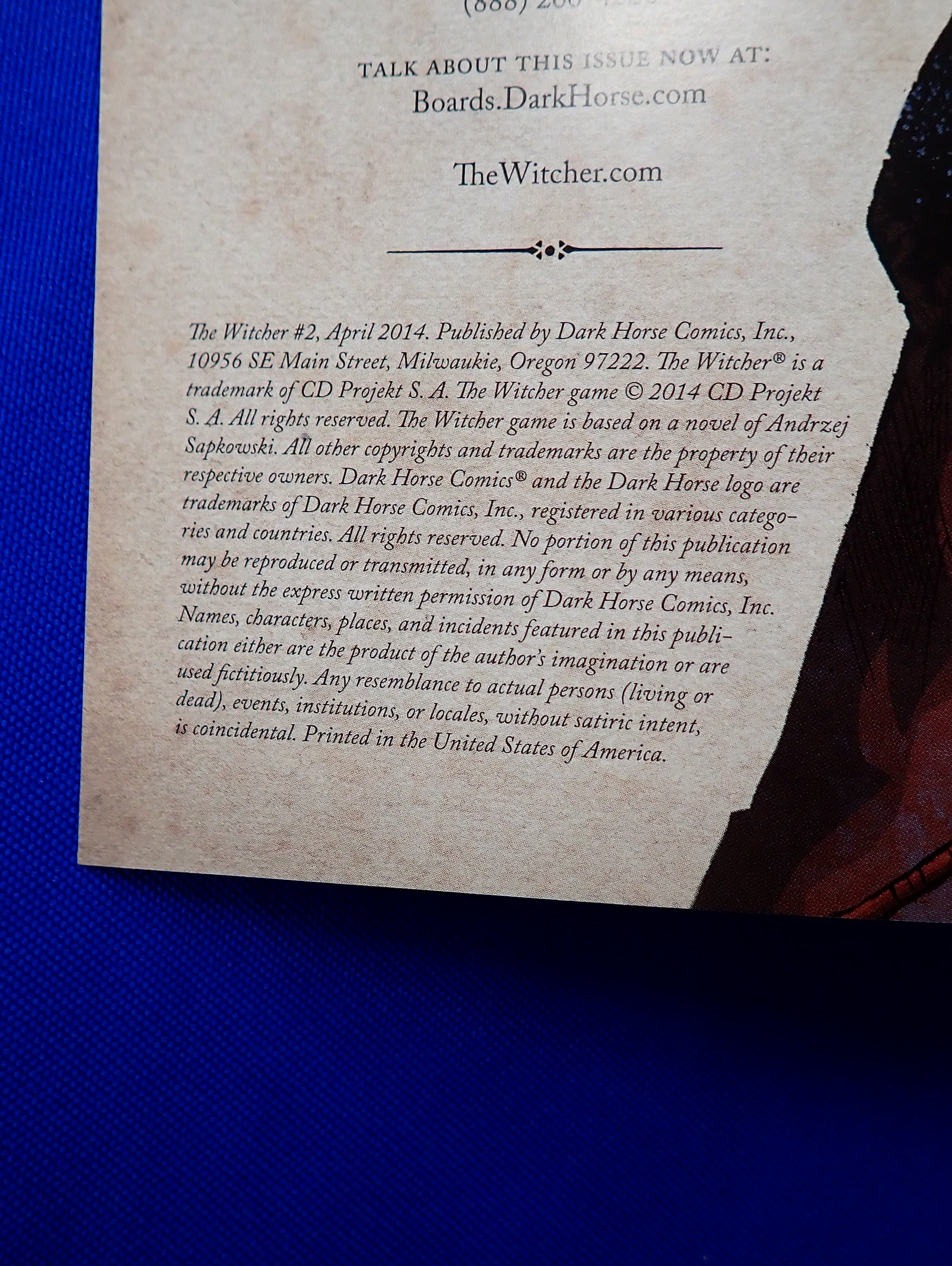 The Witcher #1-5 Set (2014) - Var. Conditions