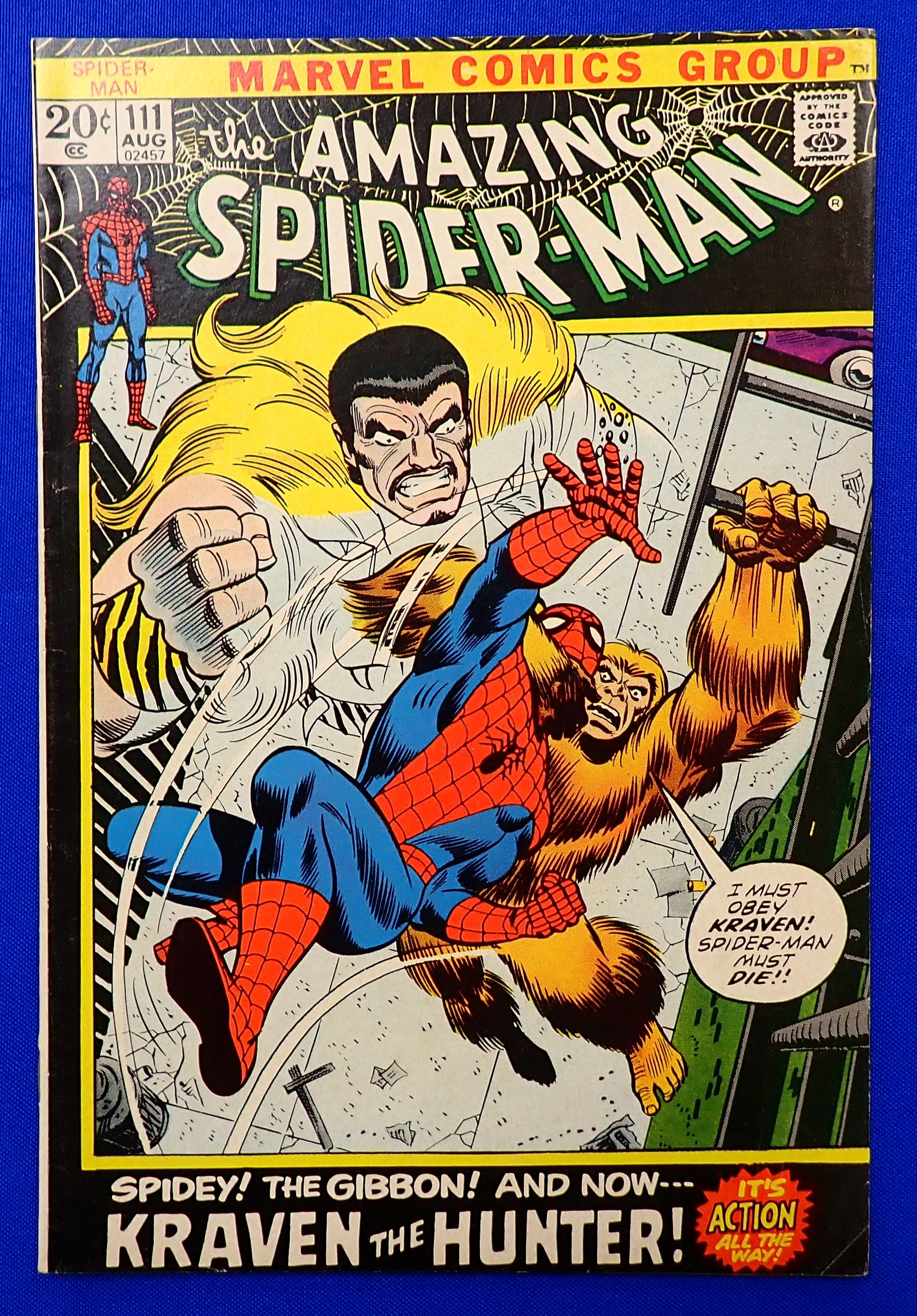 Amazing Spider-Man #111 (1972) - VG/FN (5.5-6.0) - Bronze Age Issue