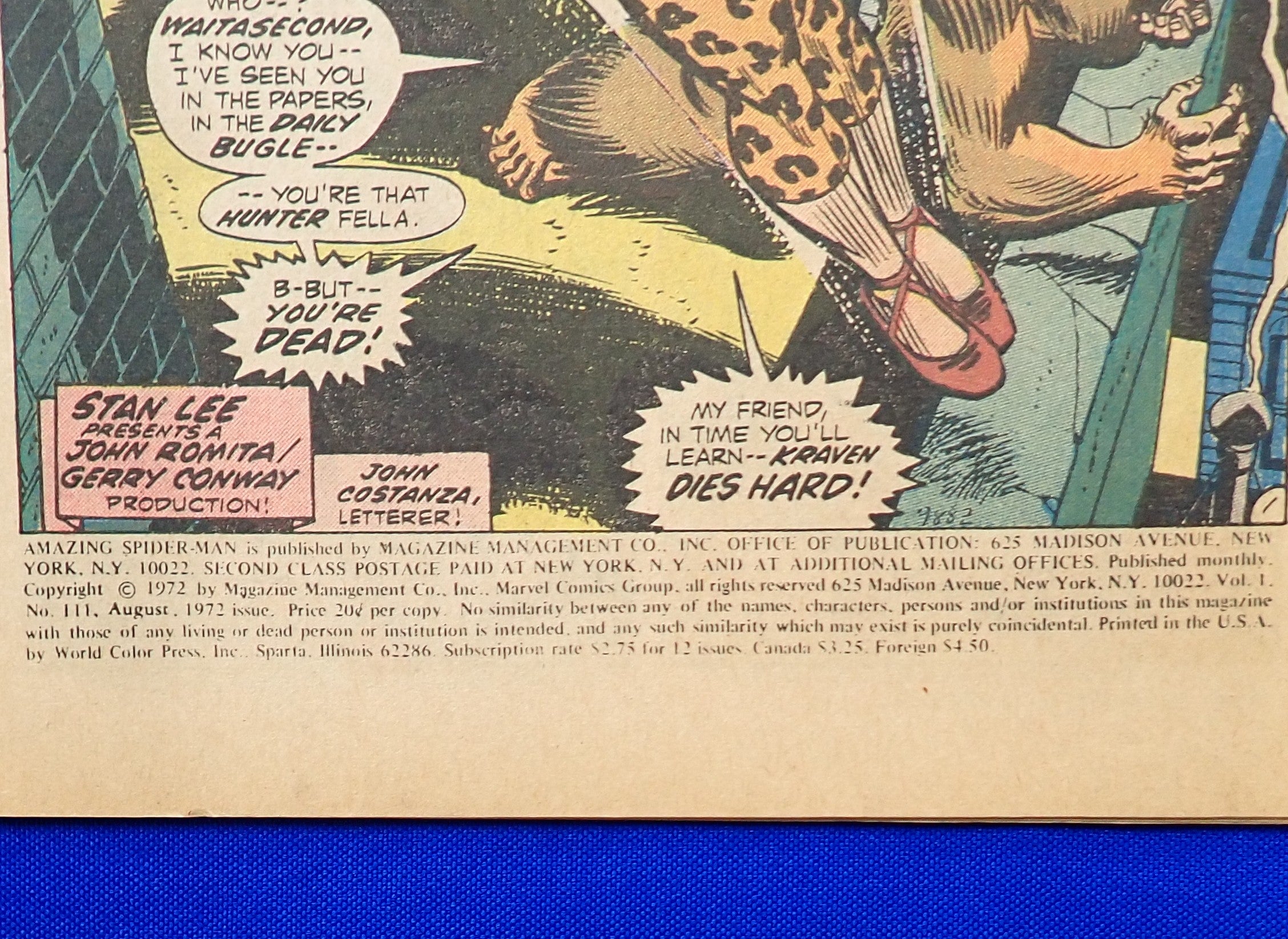 Amazing Spider-Man #111 (1972) - VG/FN (5.5-6.0) - Bronze Age Issue