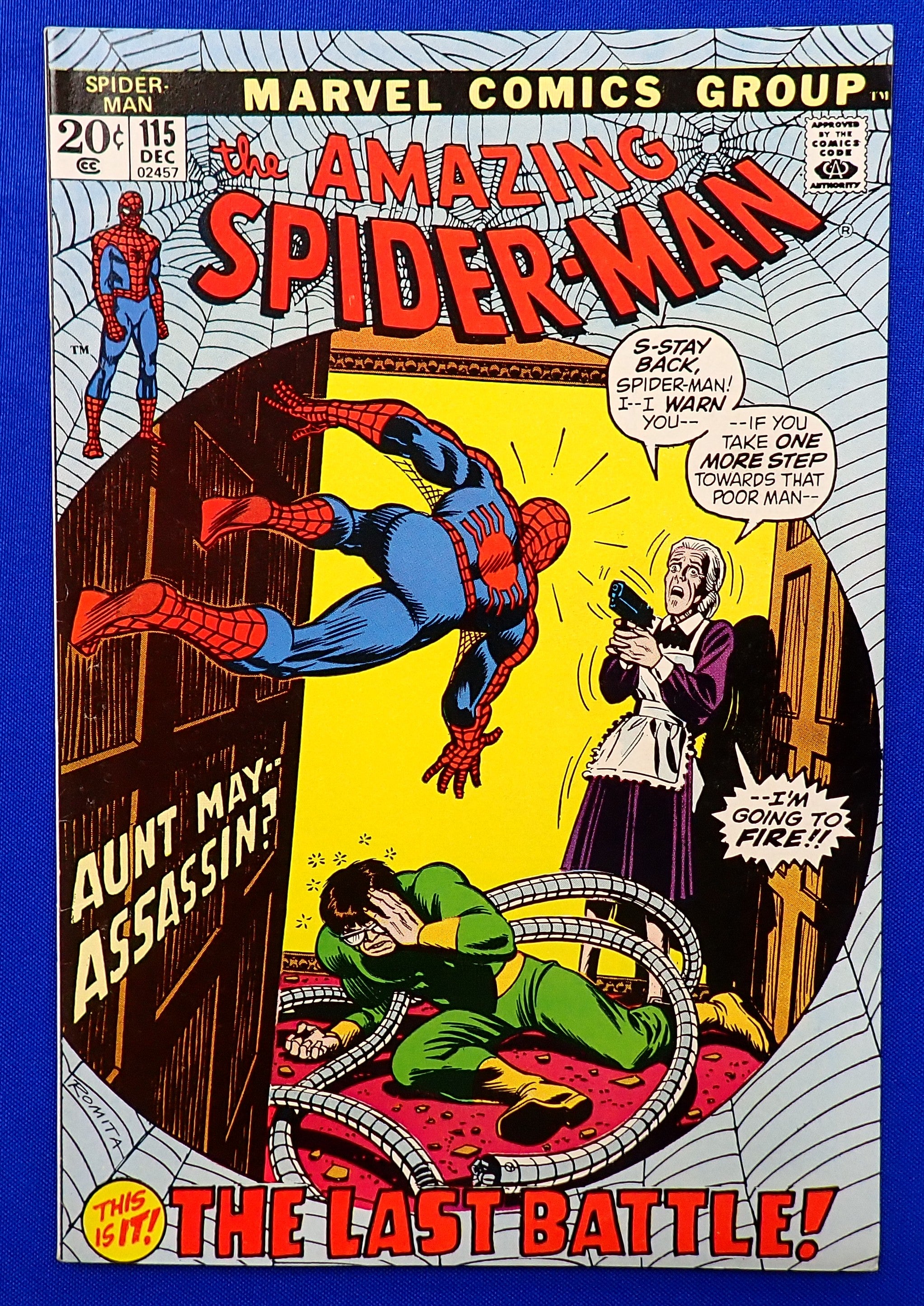 Amazing Spider-Man #115 (1972) - VF- (7.5) - Bronze Age Issue