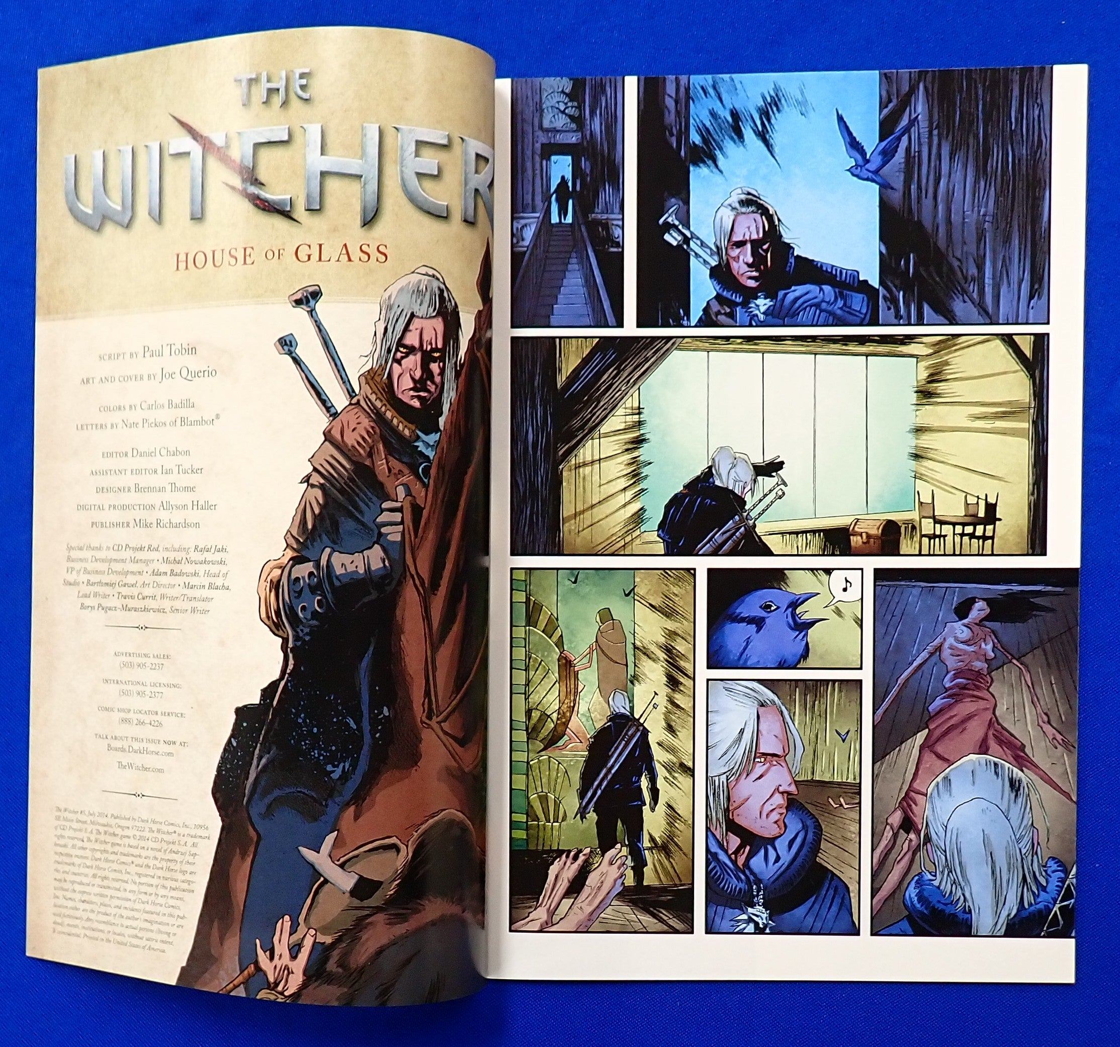 The Witcher #1-5 Set (2014) - Var. Conditions