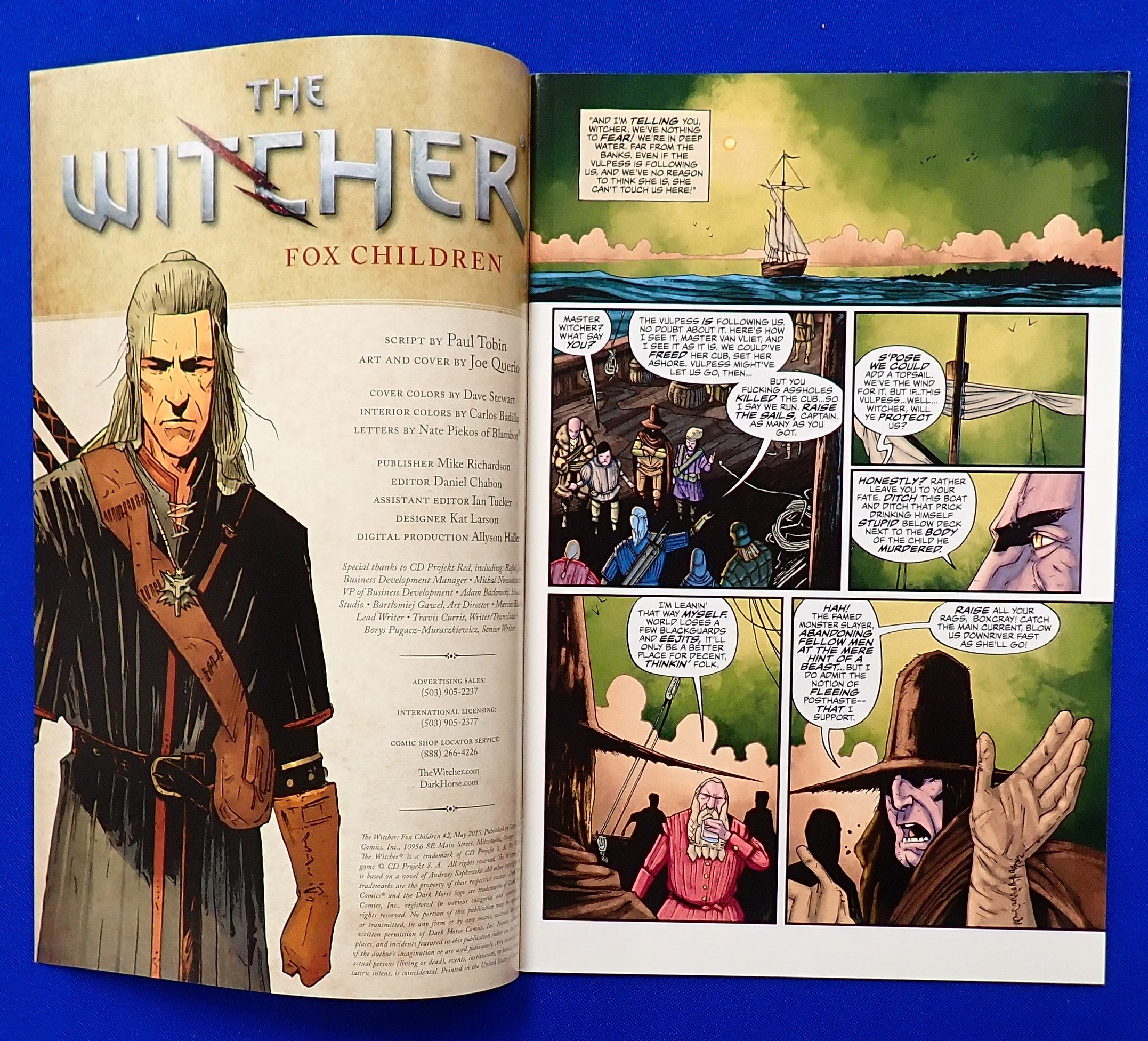 The Witcher: Fox Children #1-5 Set (2015) - Var. Conditions