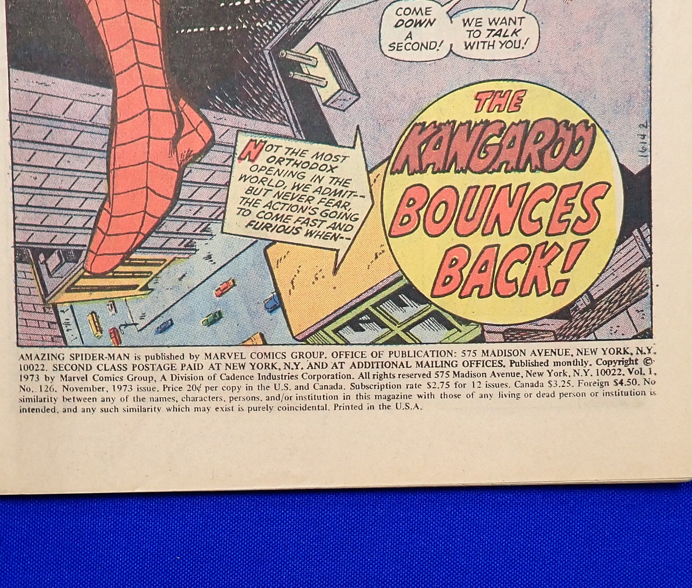 Amazing Spider-Man #126 (1972) - VG/FN (4.5-5.0) - Bronze Age Issue