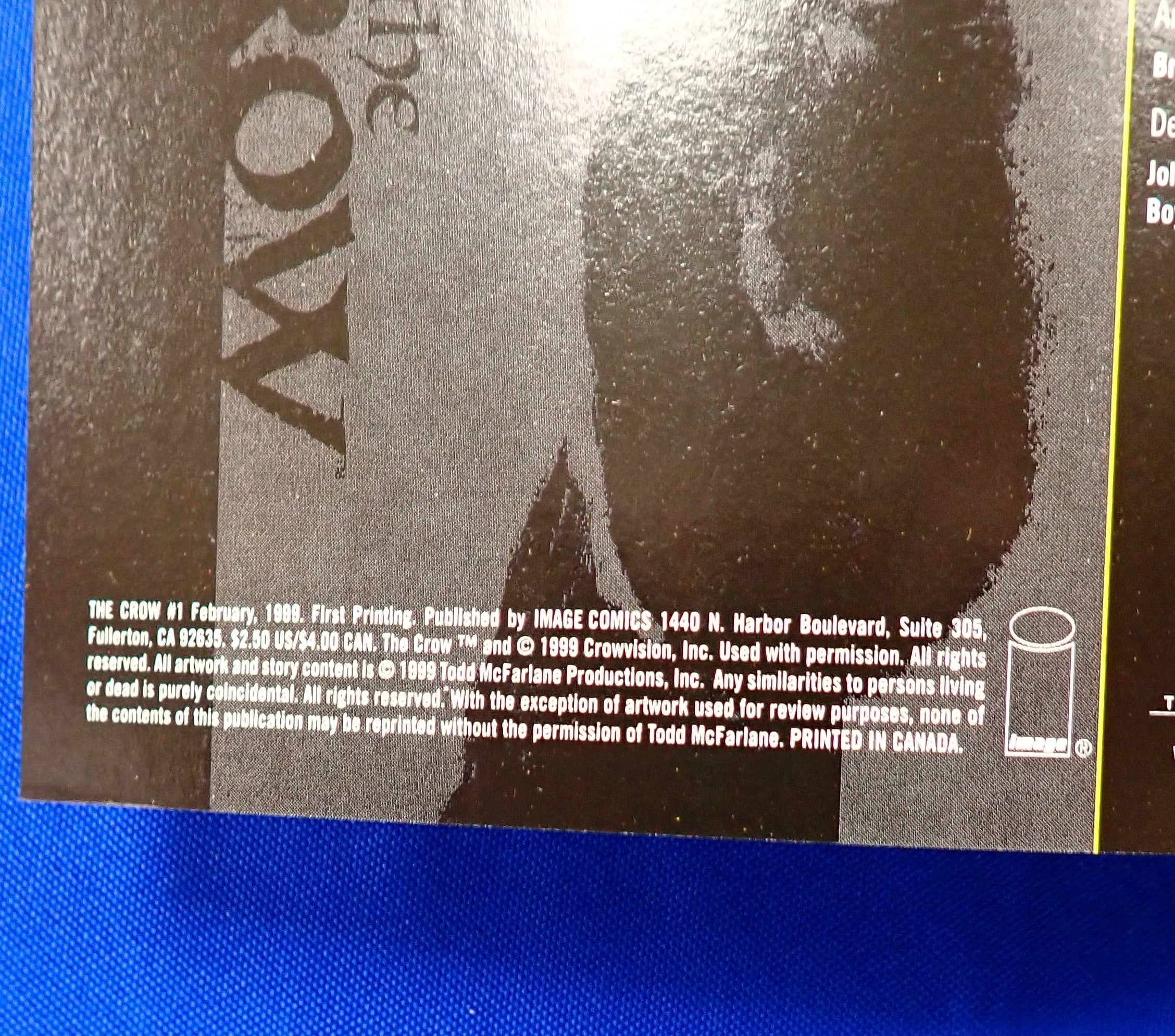 The Crow (1999) Complete Set - Var. VF/NM Conditions