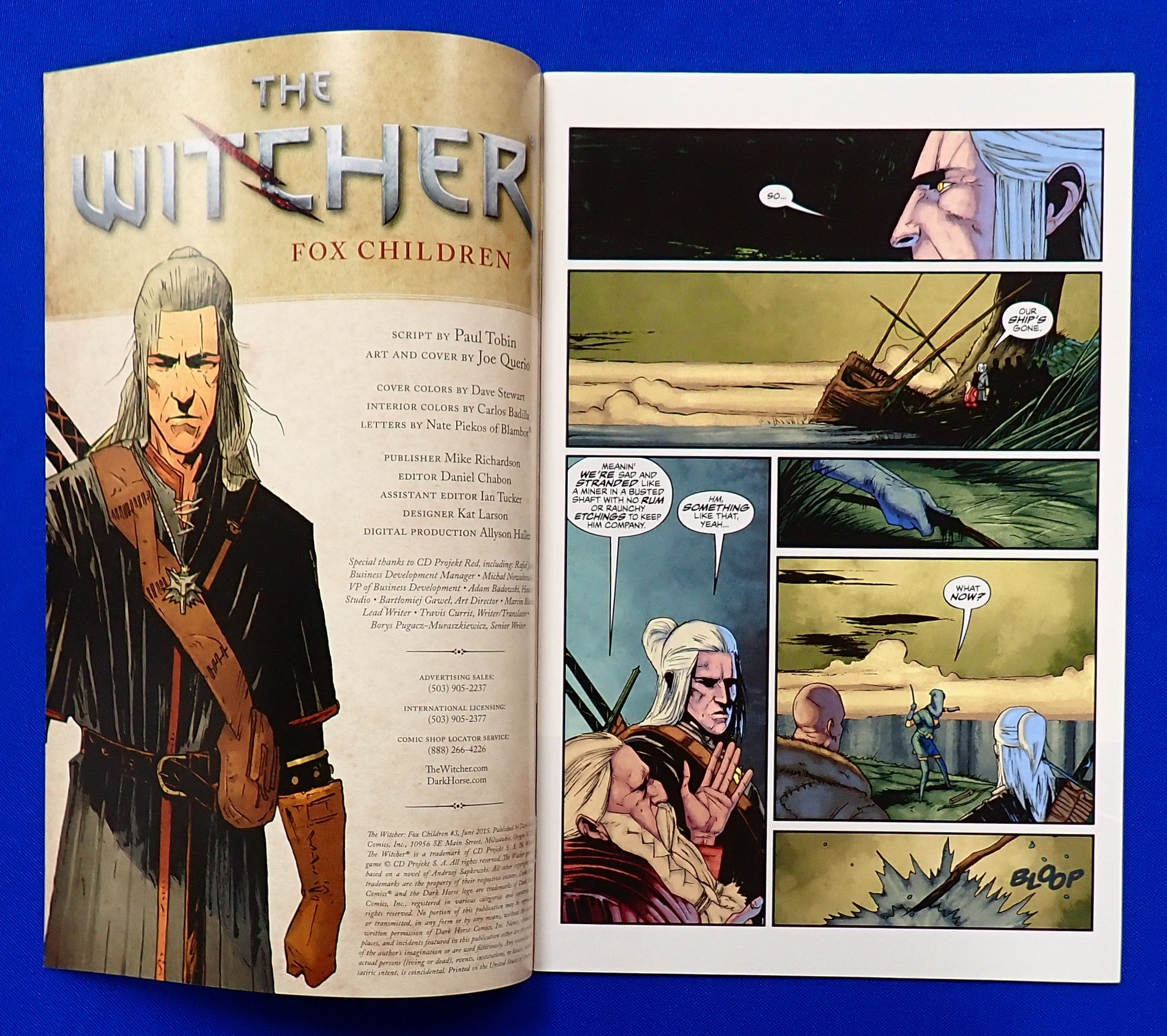 The Witcher: Fox Children #1-5 Set (2015) - Var. Conditions